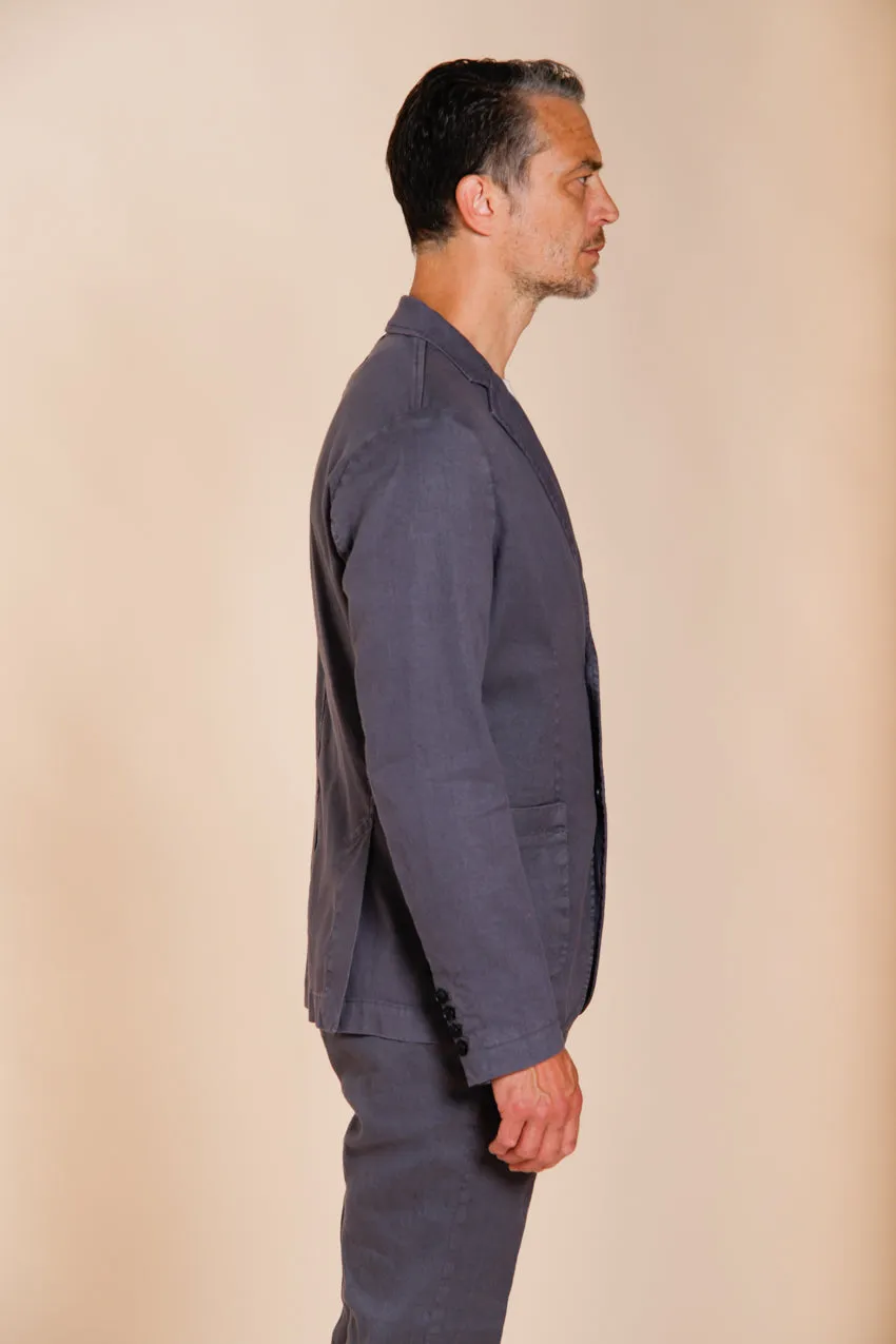 Da Vinci men's blazer in linen and cotton twill sold by Mason's product image thumbnail 3