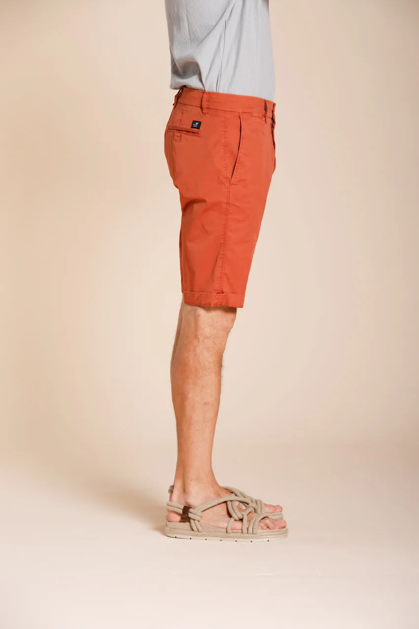 London men's chino bermuda in stretch gabardine regular fit ① sold by Mason's product image thumbnail 4