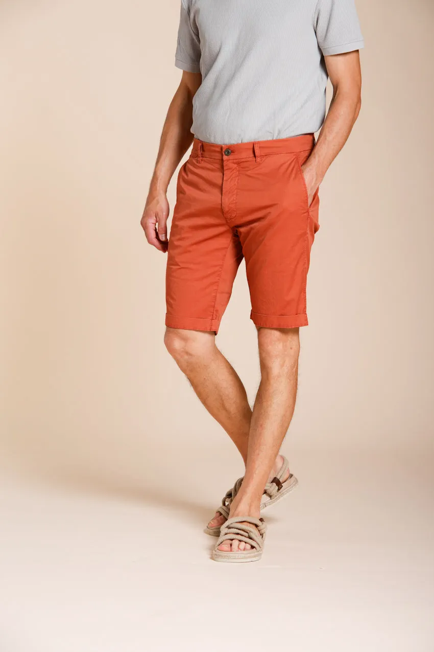 London men's chino bermuda in stretch gabardine regular fit ① sold by Mason's product image thumbnail 3