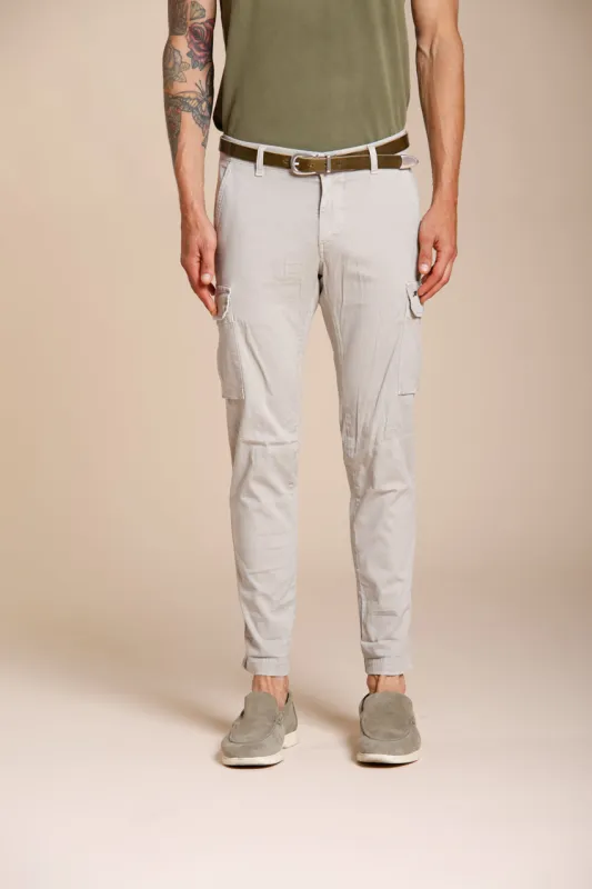 Chile men's cargo pants stretch satin extra slim fit ① sold by Mason's