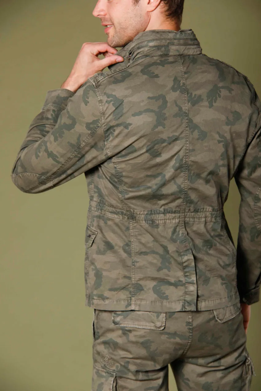 Field Jacket M74 for men in cotton with camouflage pattern sold by Mason's product image thumbnail 4