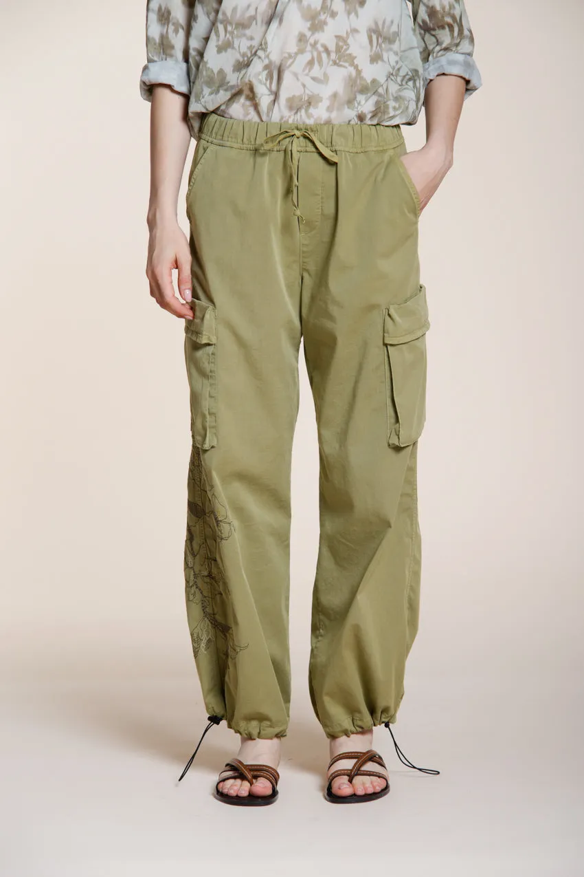 Francis women's cargo pants in twill wide leg sold by Mason's product image thumbnail 2