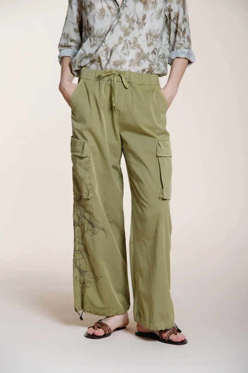 Francis women's cargo pants in twill wide leg sold by Mason's product image thumbnail 4