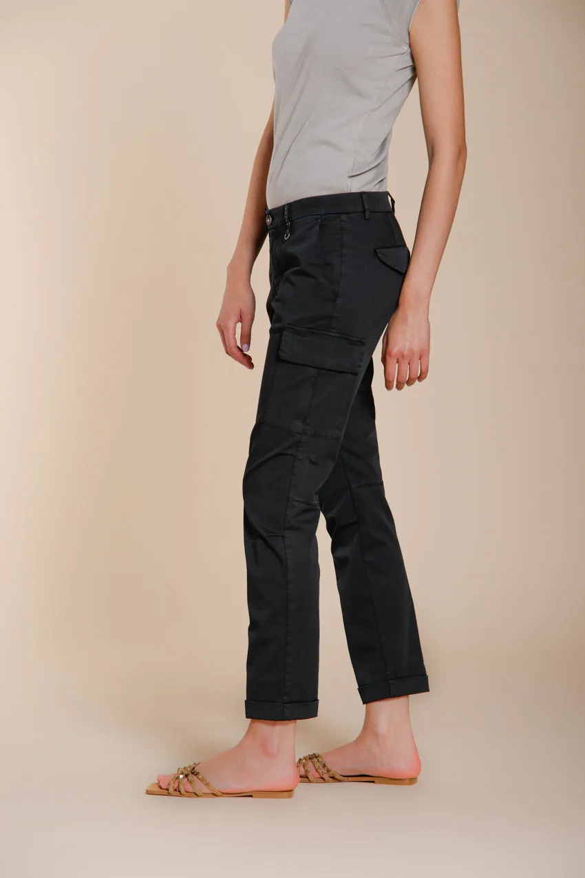 Chile City women's cargo pants in stretch gabardine slim fit sold by Mason's product image thumbnail 3
