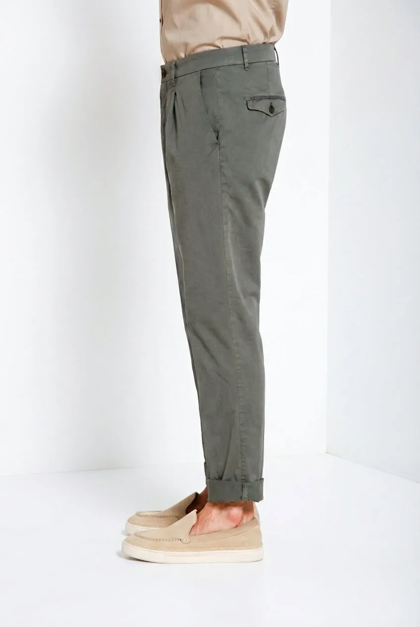 Pinces men's chino pants in stretch gabardine relaxed fit sold by Mason's product image thumbnail 5