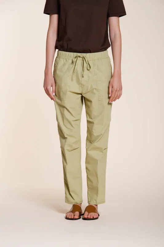Fatique Jogger women's cargo pants in twill relaxed fit made by Mason's