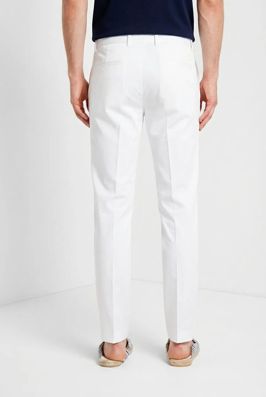 New York Sack men's chino jogger pants in lyocell and cotton parachute canvas regular fit sold by Mason's product image thumbnail 4