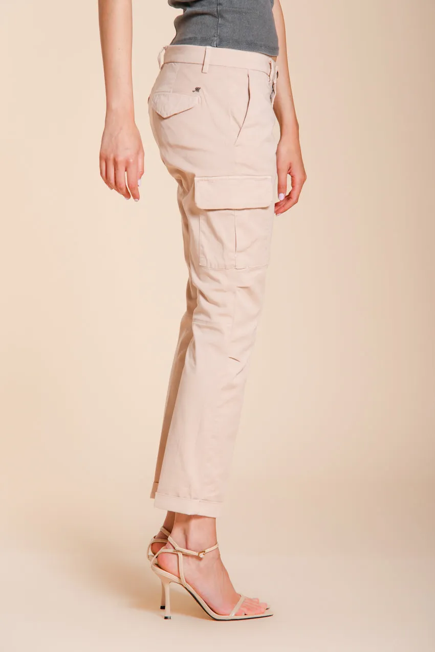 Chile City women's cargo pants in stretch gabardine slim fit sold by Mason's product image thumbnail 4