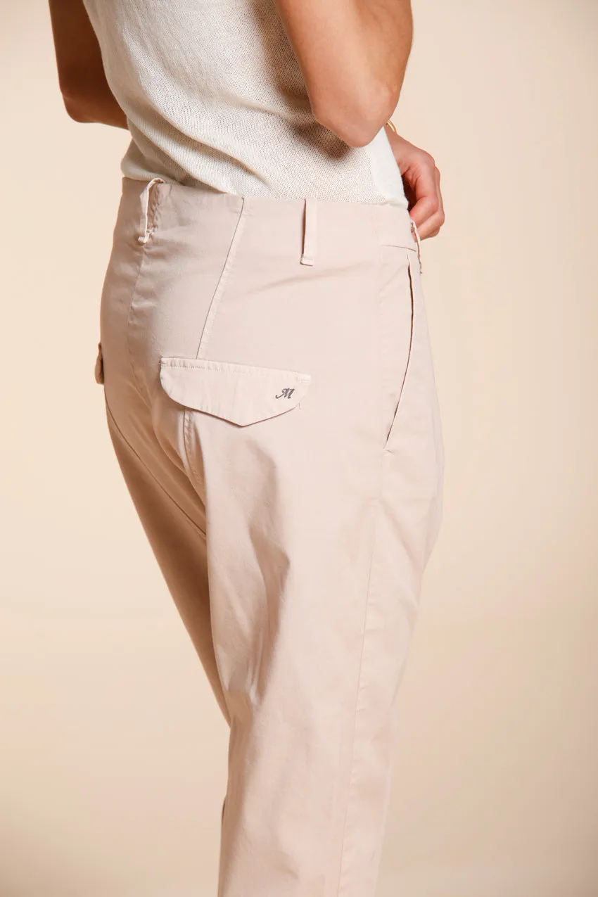 Malibu Jogger women's chino pants in gabardine carrot fit sold by Mason's product image thumbnail 3