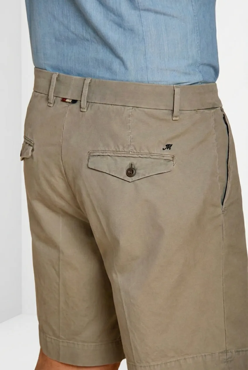 Pinces men's chino bermuda in oxford canvas relaxed fit sold by Mason's product image thumbnail 3
