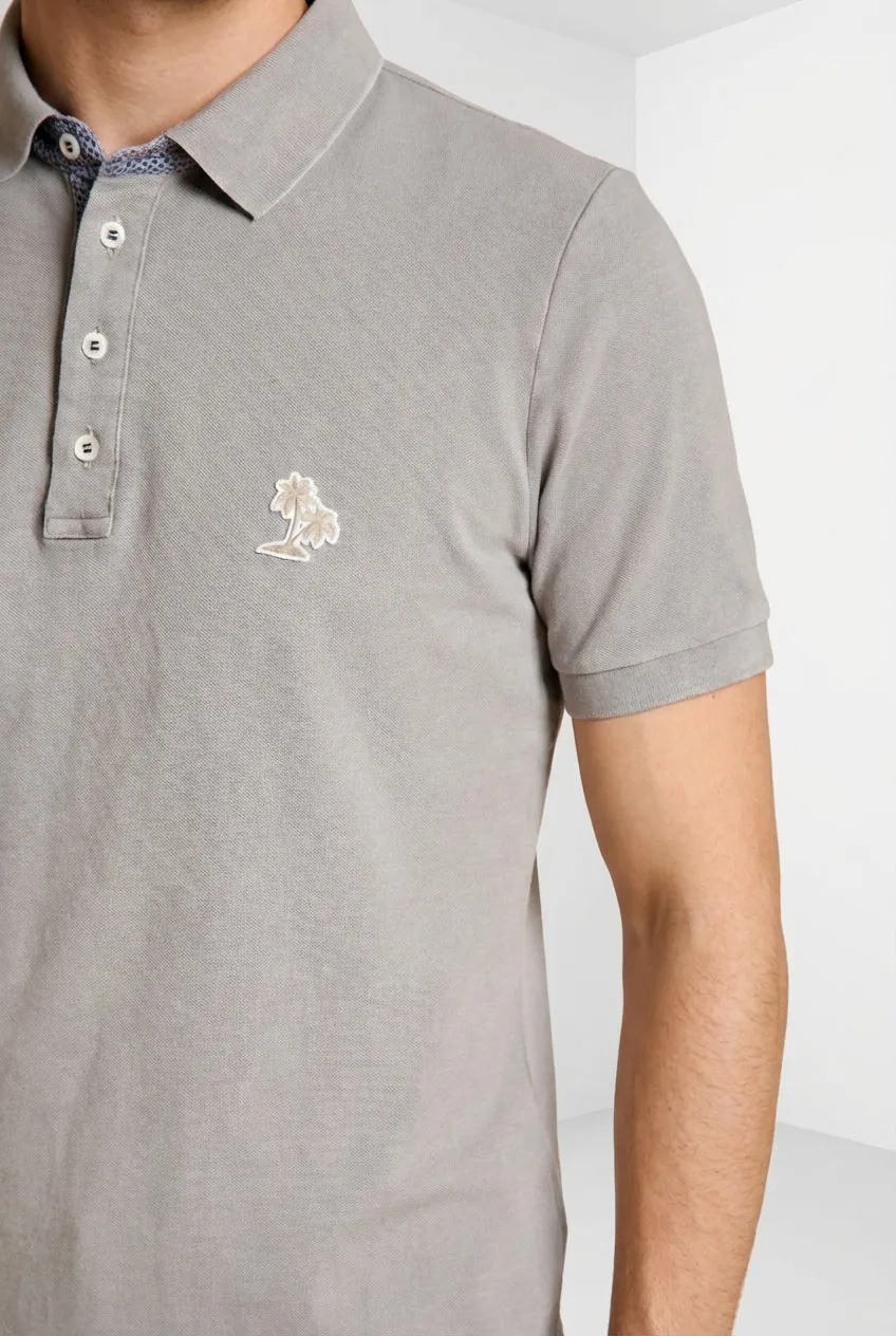 Leopardi delamere men's polo shirt in piquet sold by Mason's product image thumbnail 2