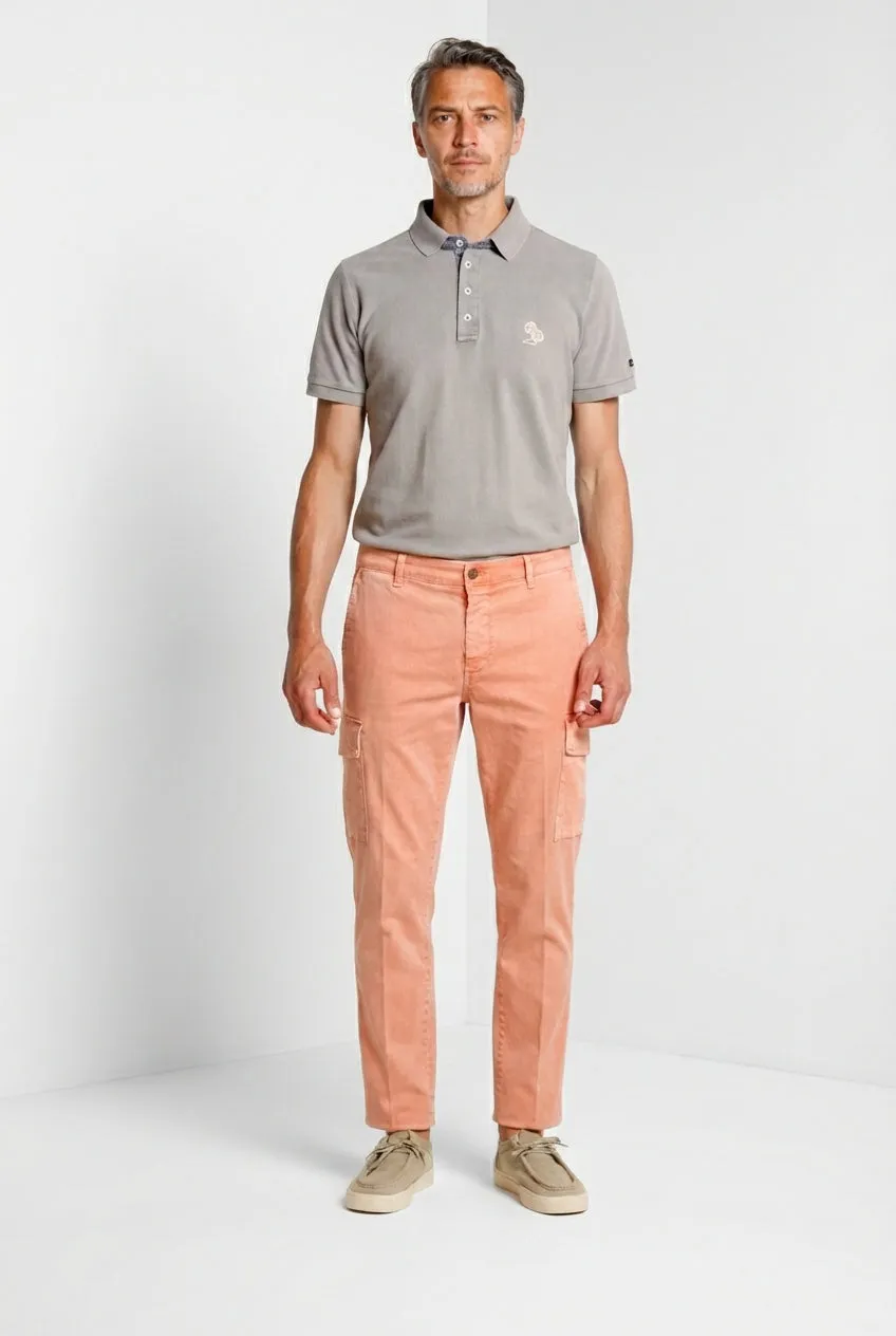 Leopardi delamere men's polo shirt in piquet sold by Mason's product image thumbnail 3