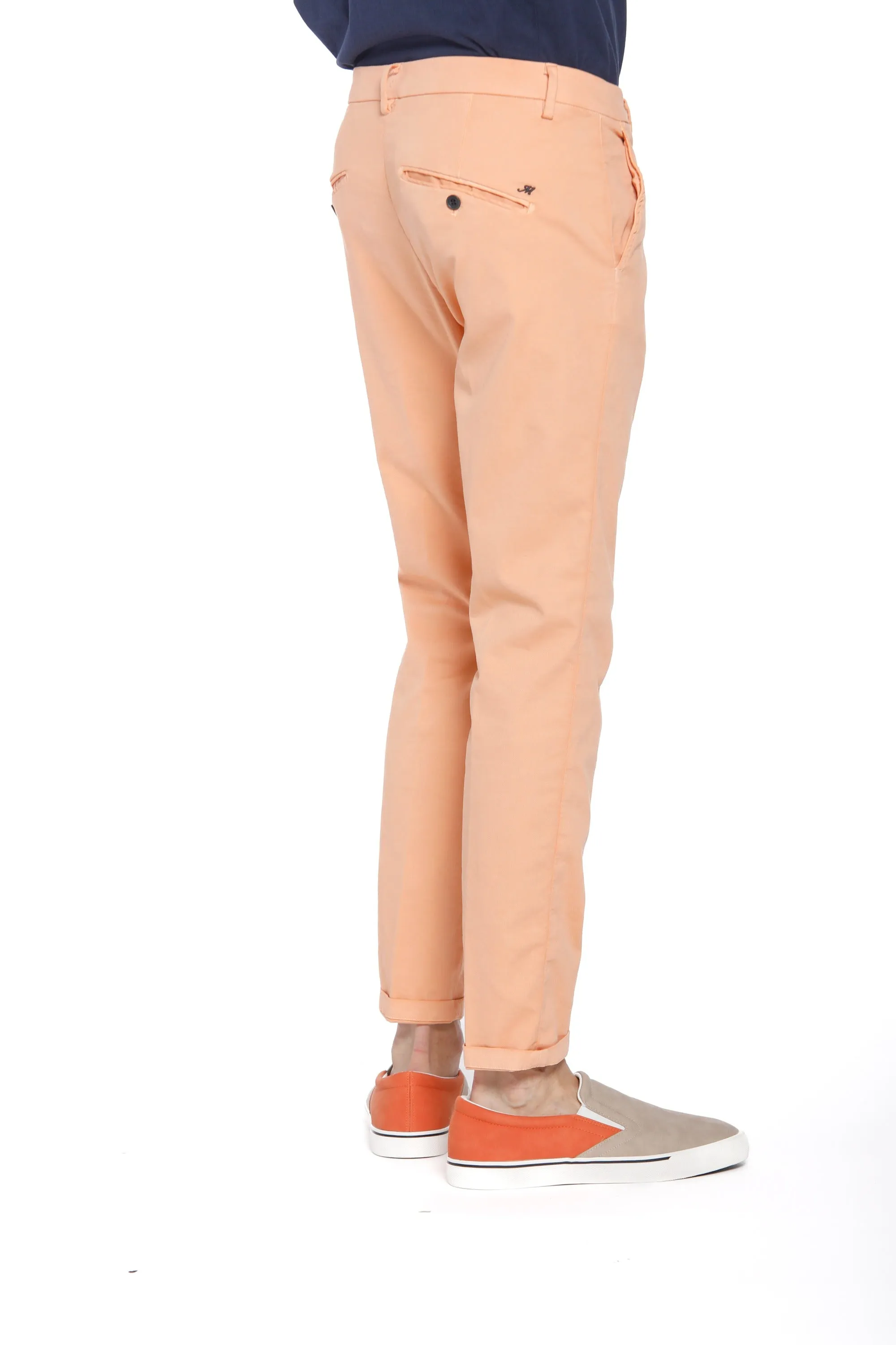 Osaka Style man chino pants in cotton and tencel carrot sold by Mason's product image thumbnail 5