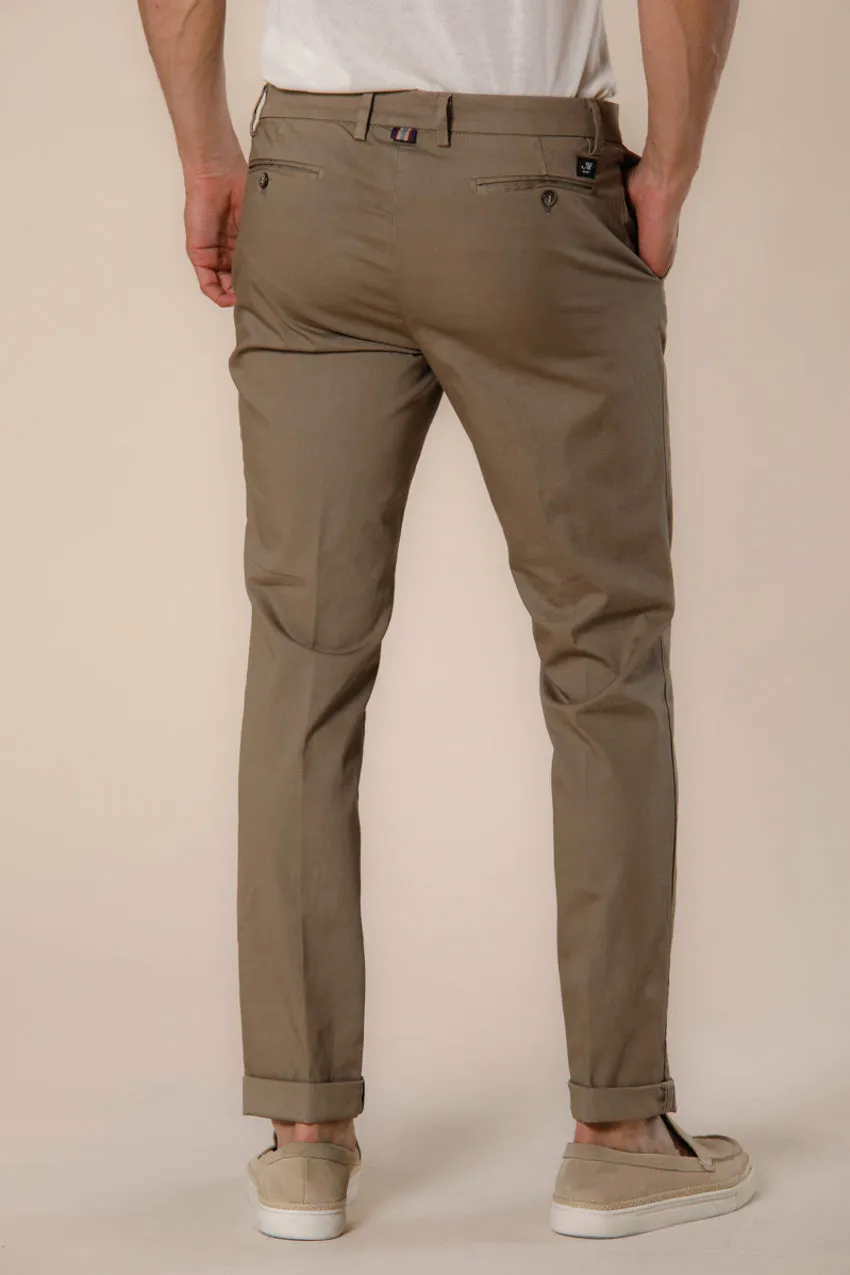 New York men's chino pants in stretch satin regular ① sold by Mason's product image thumbnail 3