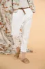 Malibu Jogger woman chino pants in cotton and tencel relaxed sold by Mason's