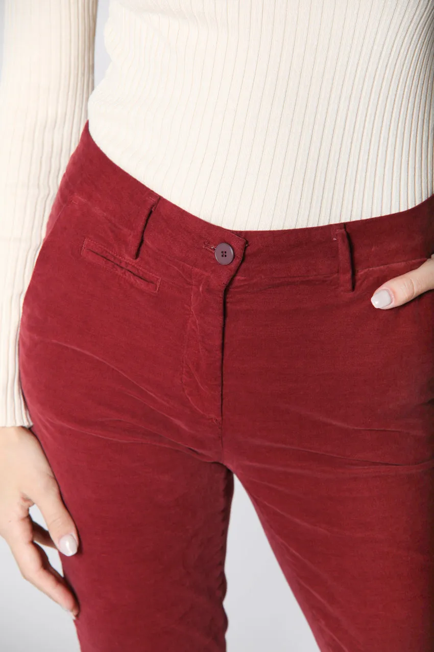 New York Slim woman velvet chino pants sold by Mason's product image thumbnail 3