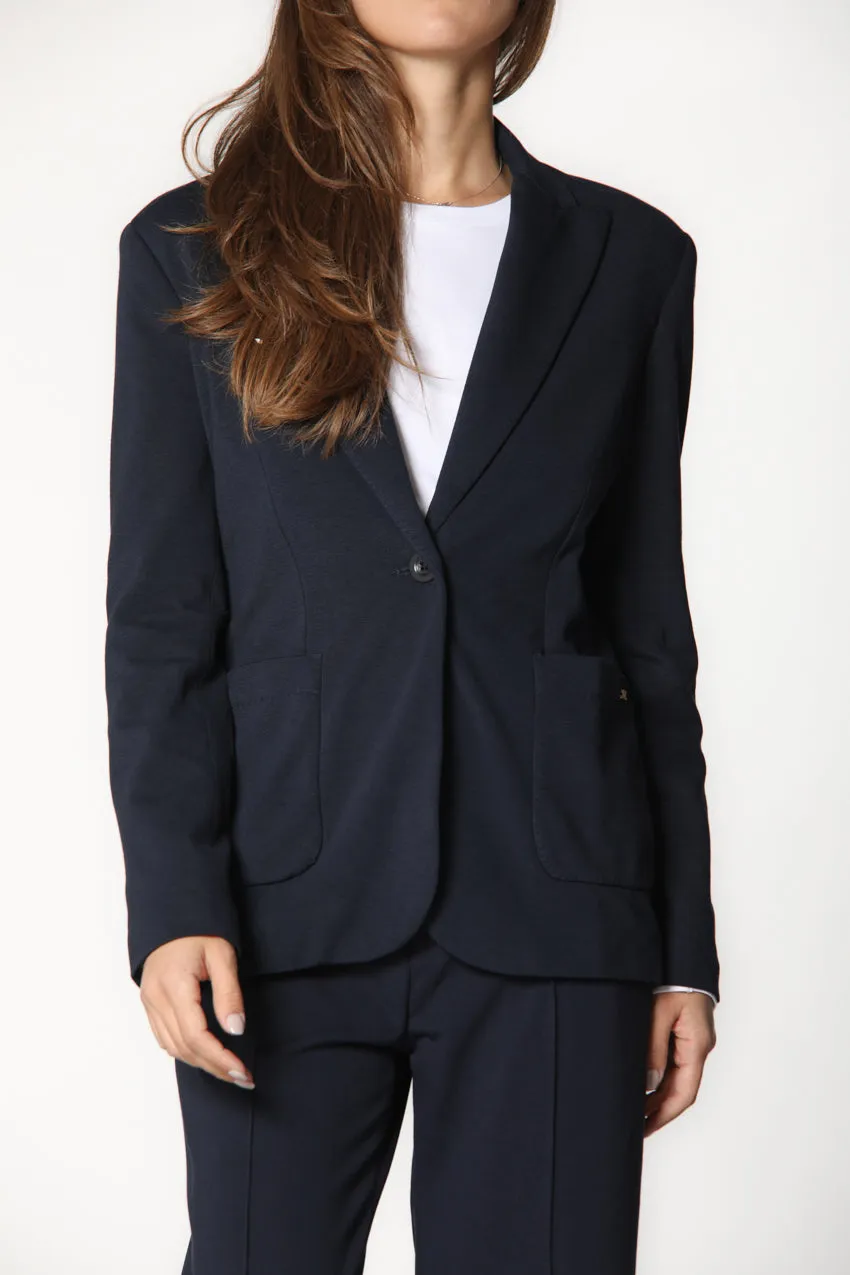 Theresa woman blazer in technical jersey sold by Mason's
