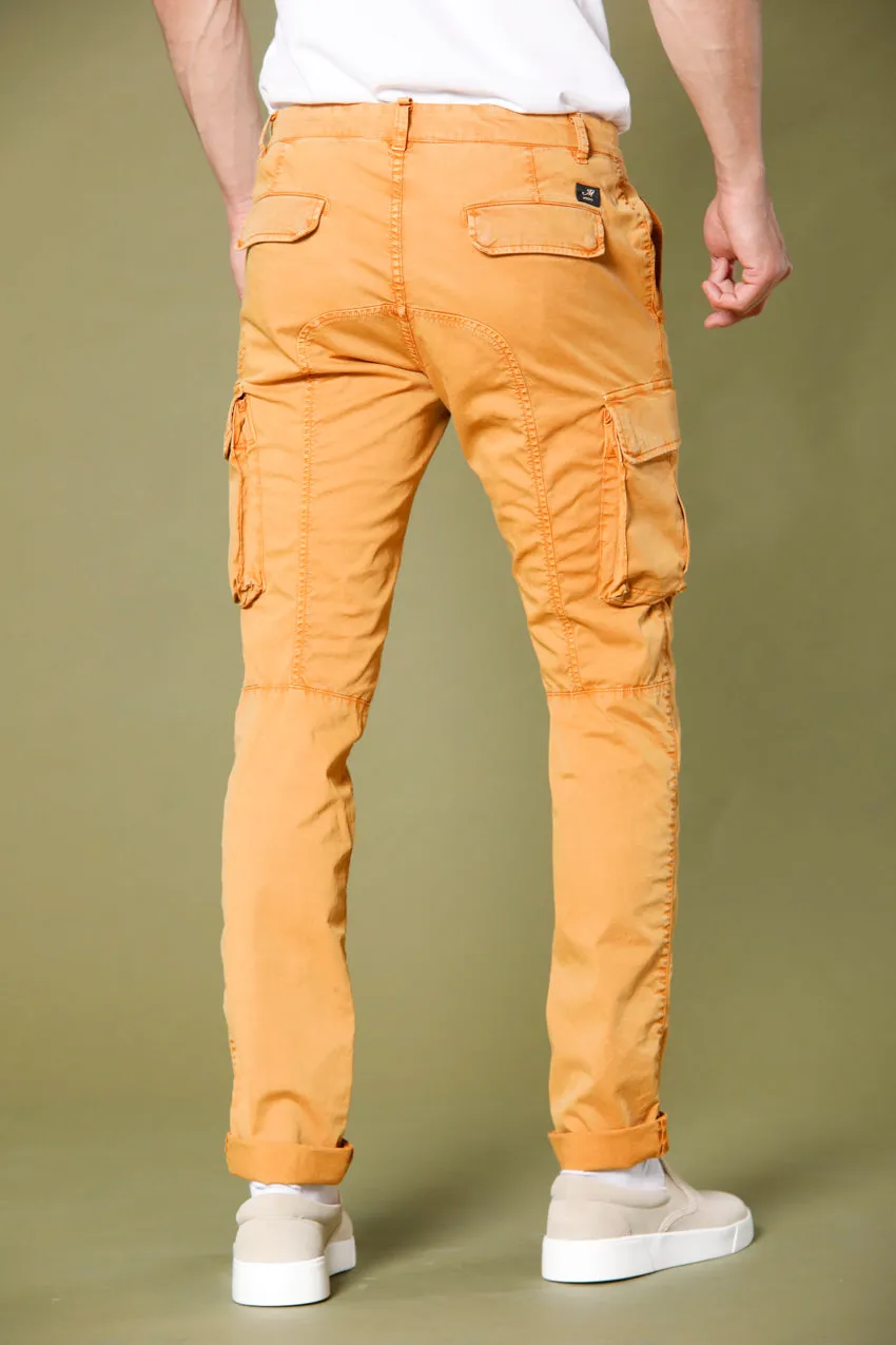 Chile men's cargo pants in stretch twill icon washing extra slim sold by Mason's product image thumbnail 3