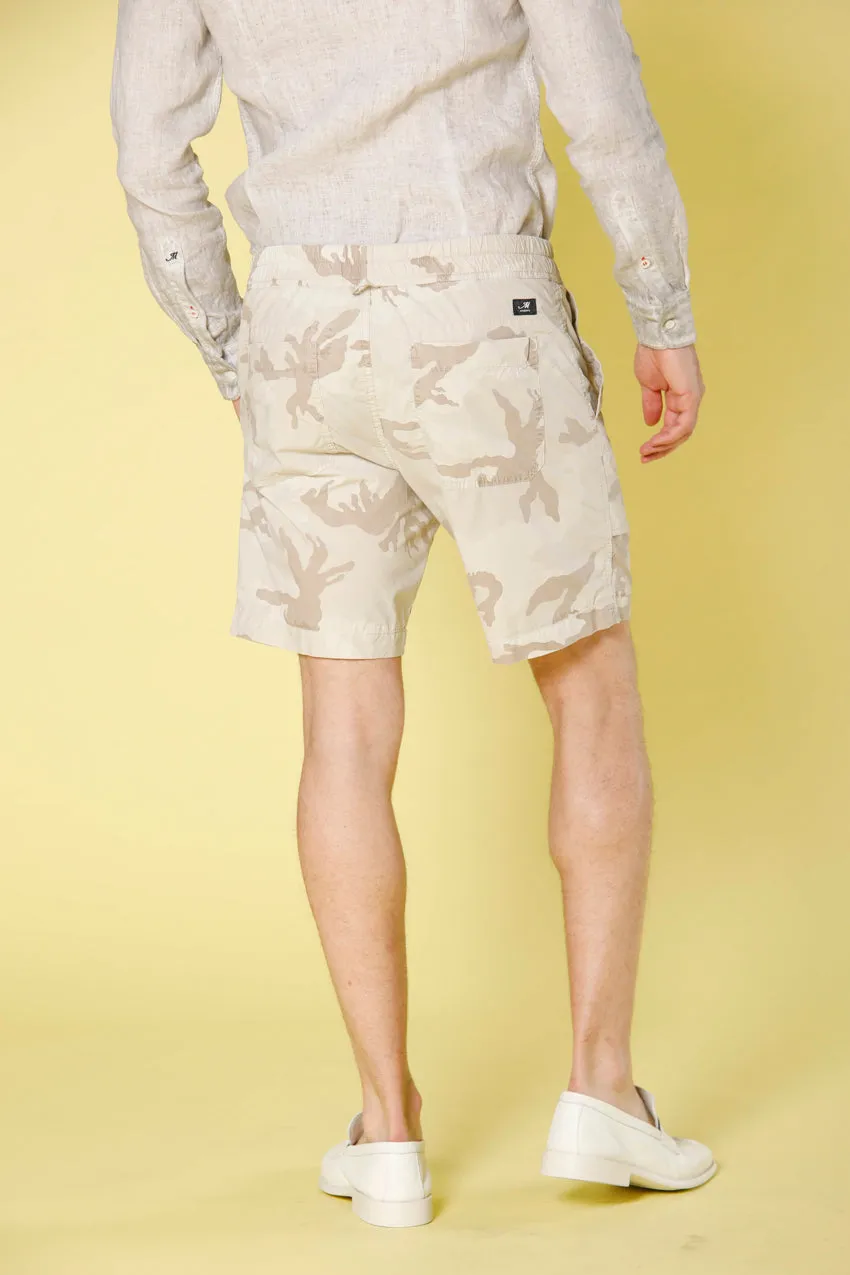 Taormina Summer men's chino bermuda parachute with white camouflage print regular sold by Mason's product image thumbnail 4