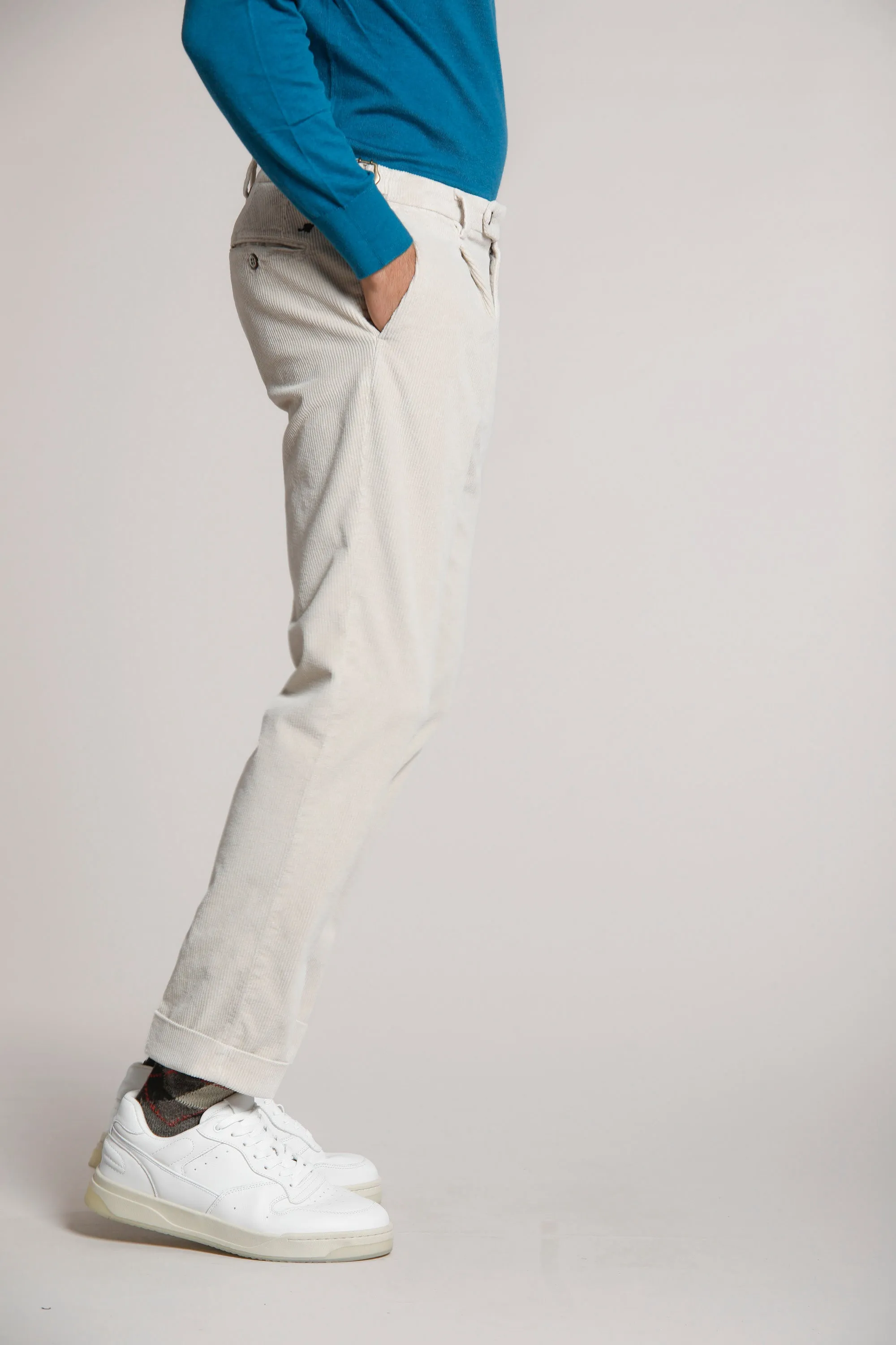 Genova Style man velvet 500-striped chino pants regular sold by Mason's product image thumbnail 2