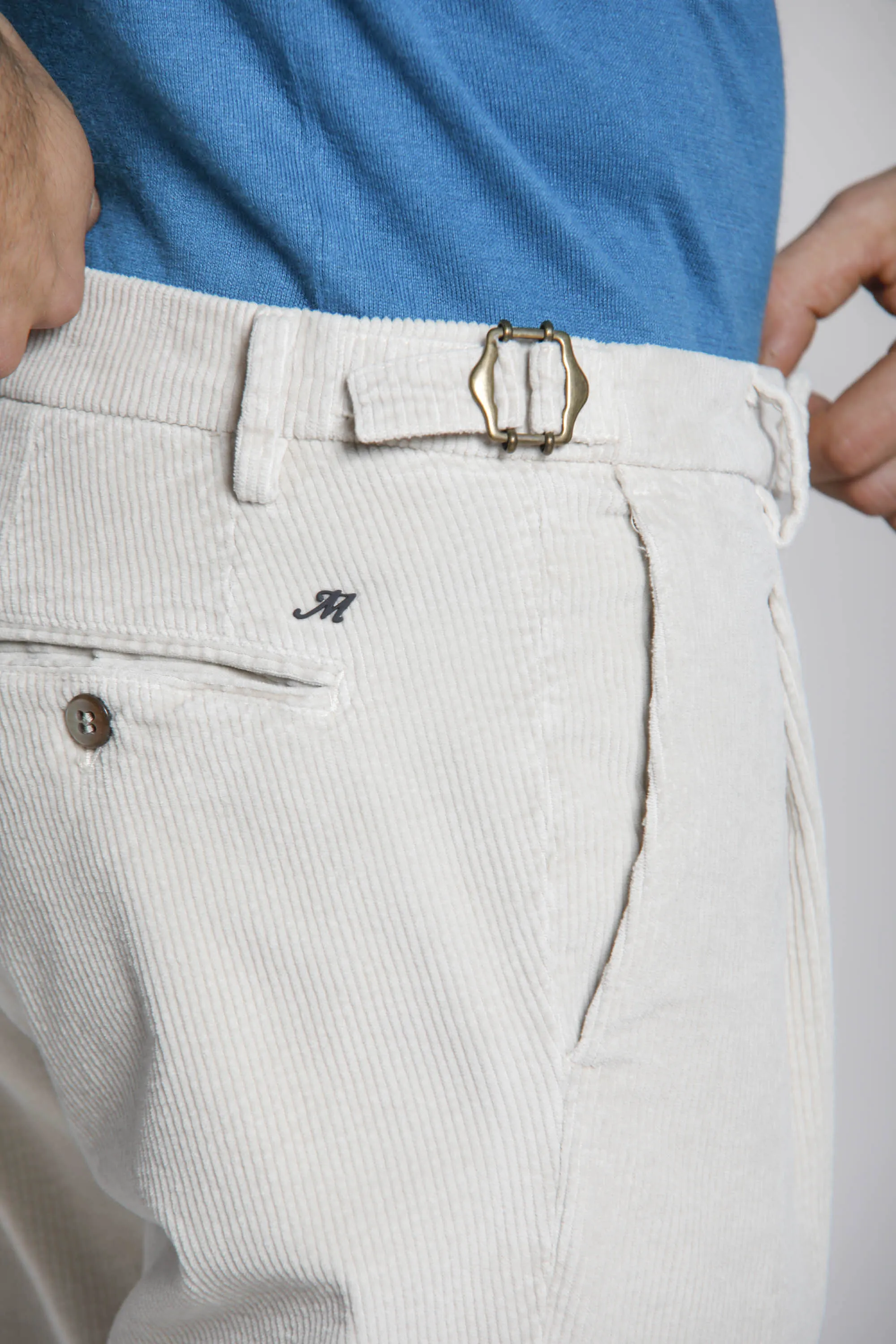 Genova Style man velvet 500-striped chino pants regular sold by Mason's product image thumbnail 4