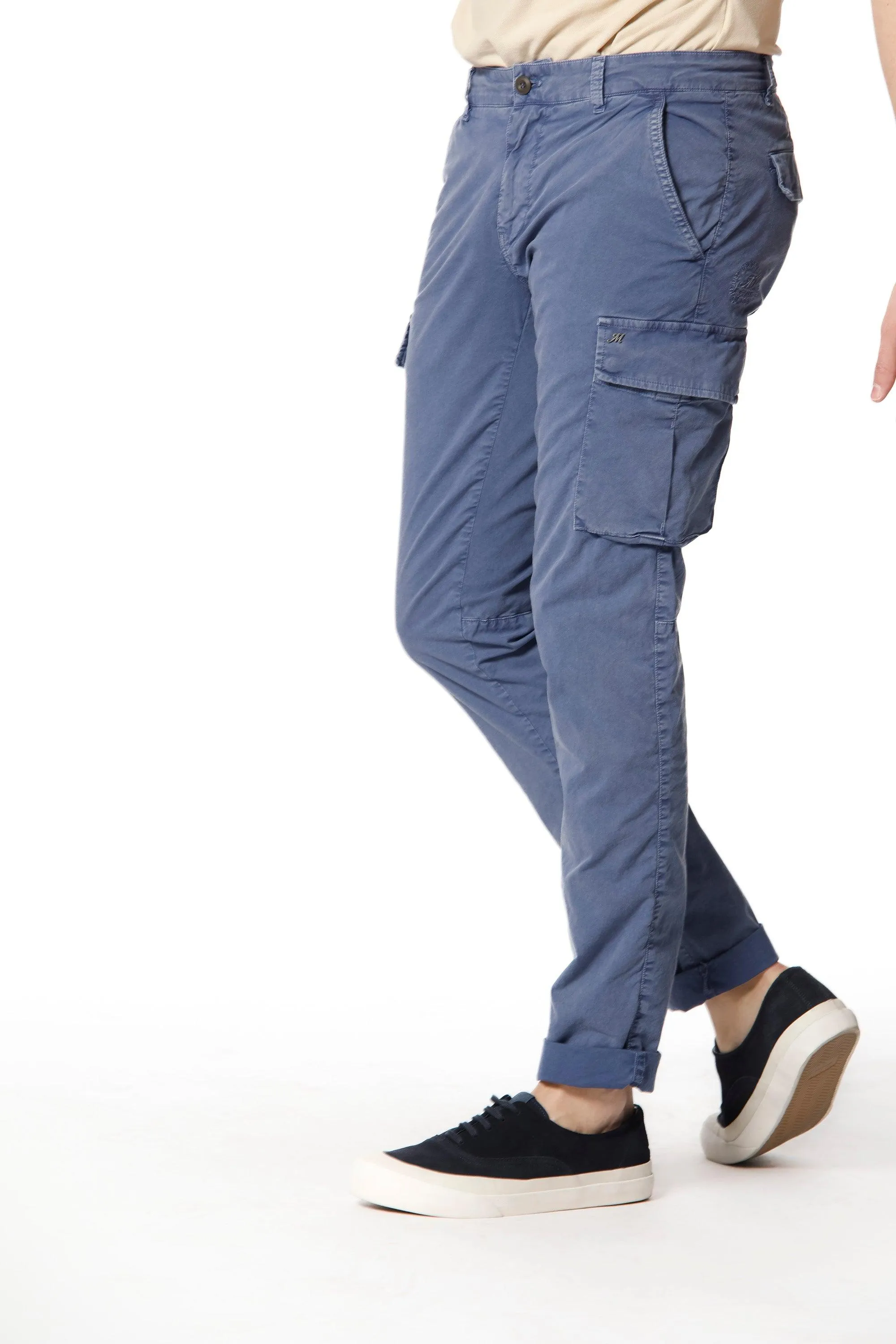 Chile man cargo pants in stretch cotton icon washing extra slim sold by Mason's product image thumbnail 2