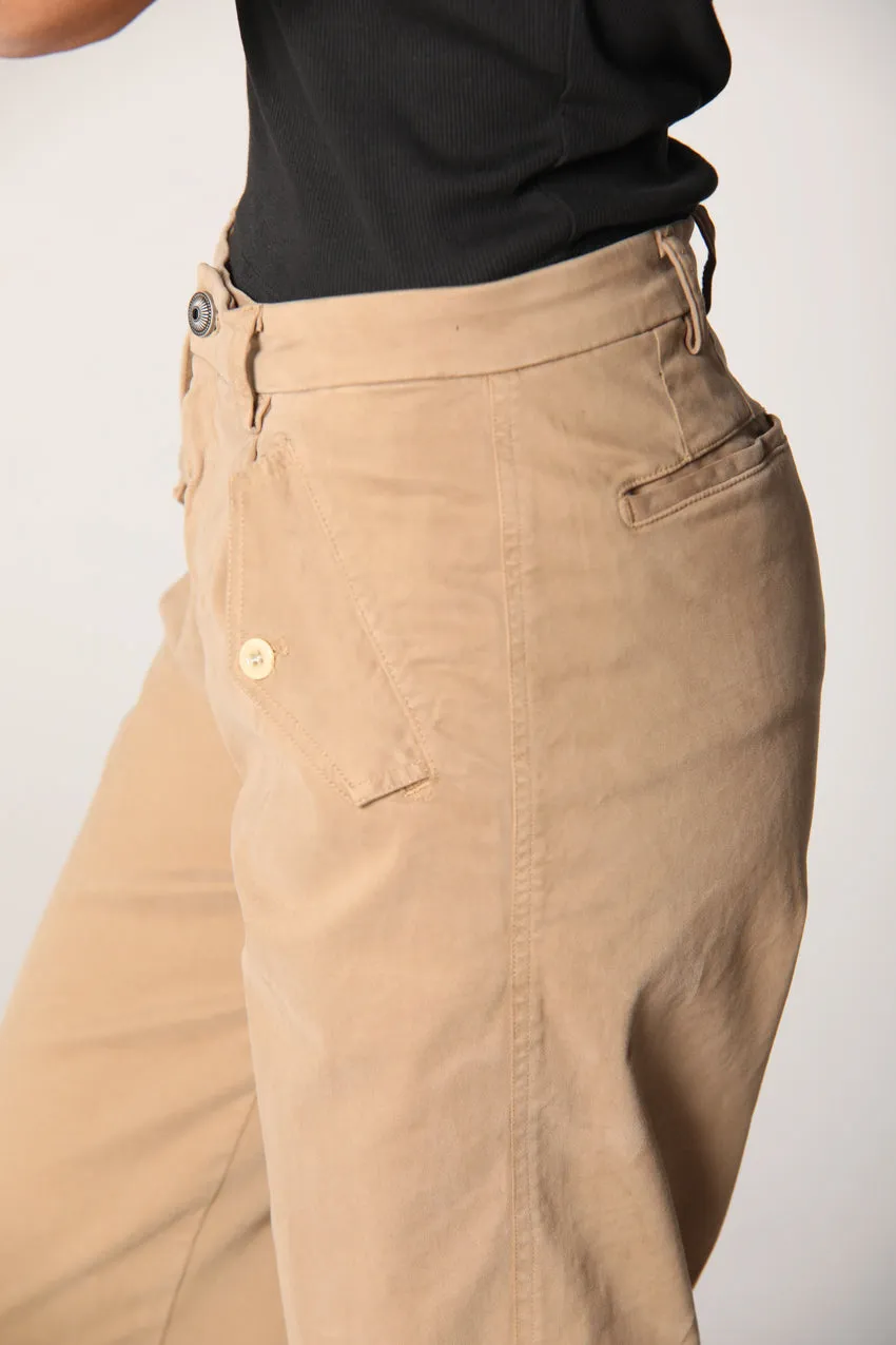 Evita woman satin cargo pants curvy sold by Mason's product image thumbnail 2