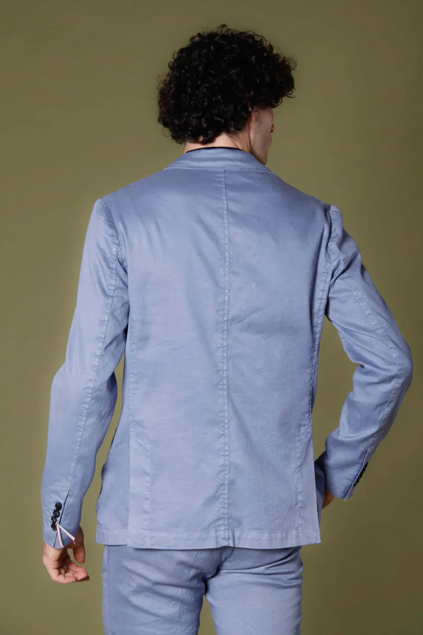 Da Vinci Summer men's blazer in cotton and linen regular sold by Mason's product image thumbnail 4
