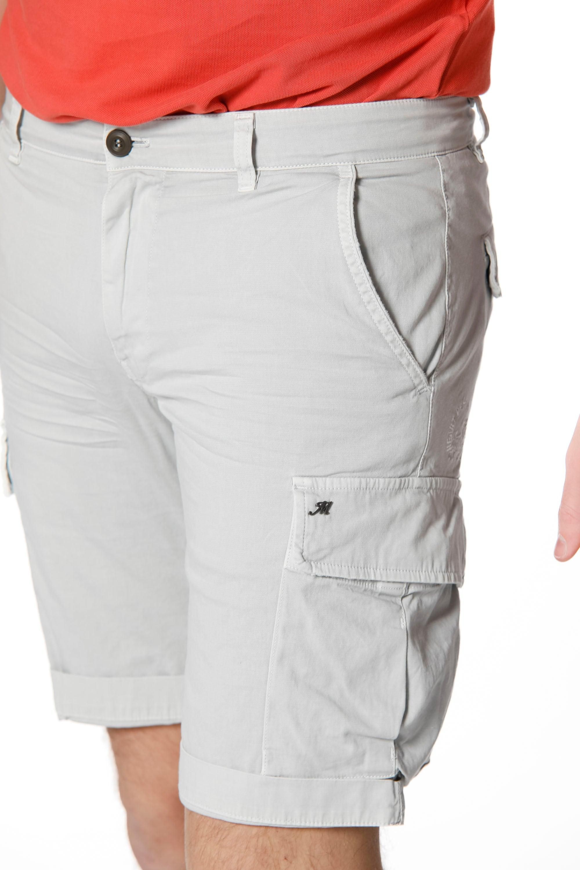 Chile man cargo bermuda in stretch satin regular ① sold by Mason's product image thumbnail 4