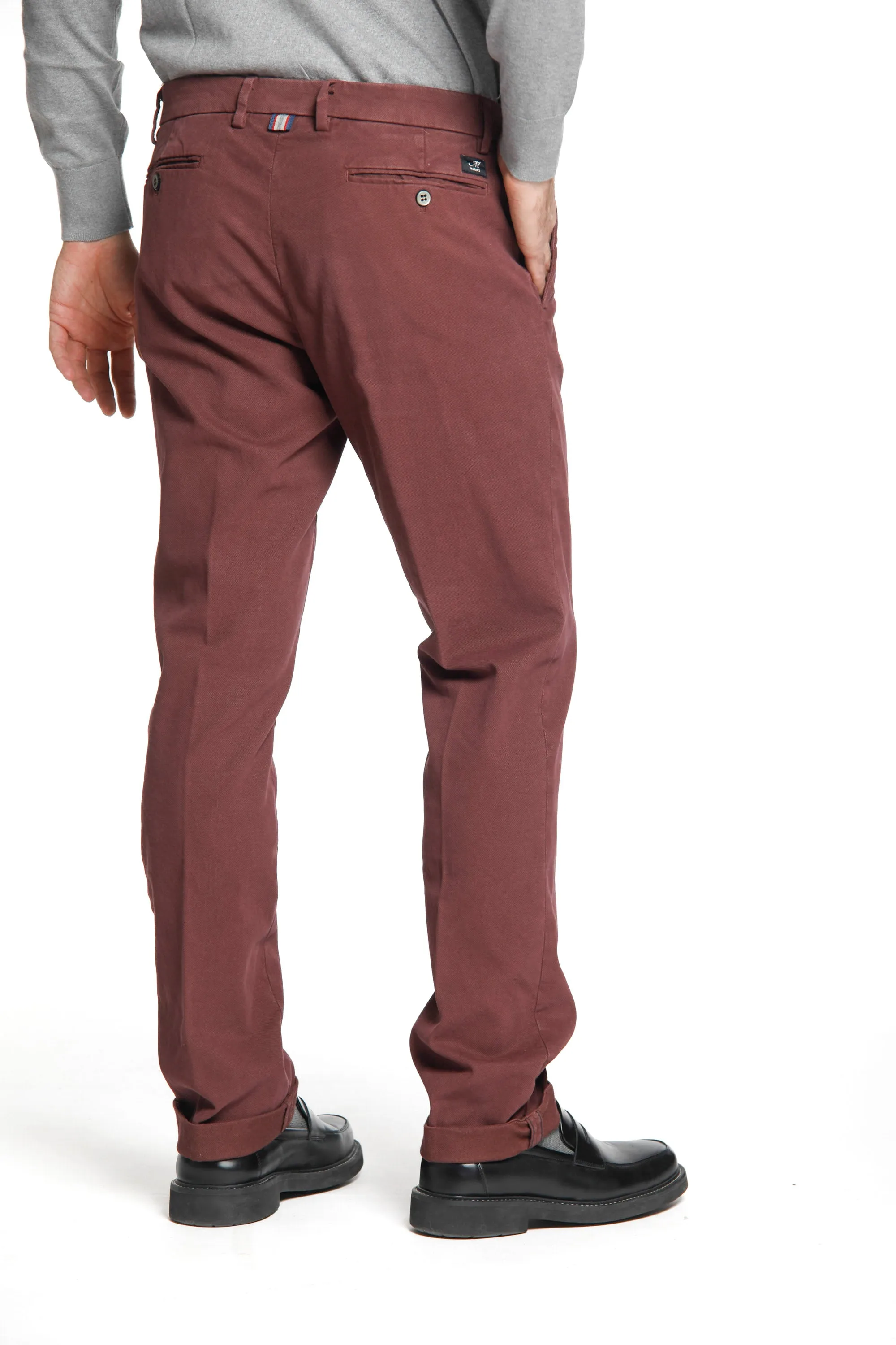 New York man cotton modal chino pants regular ① sold by Mason's product image thumbnail 4