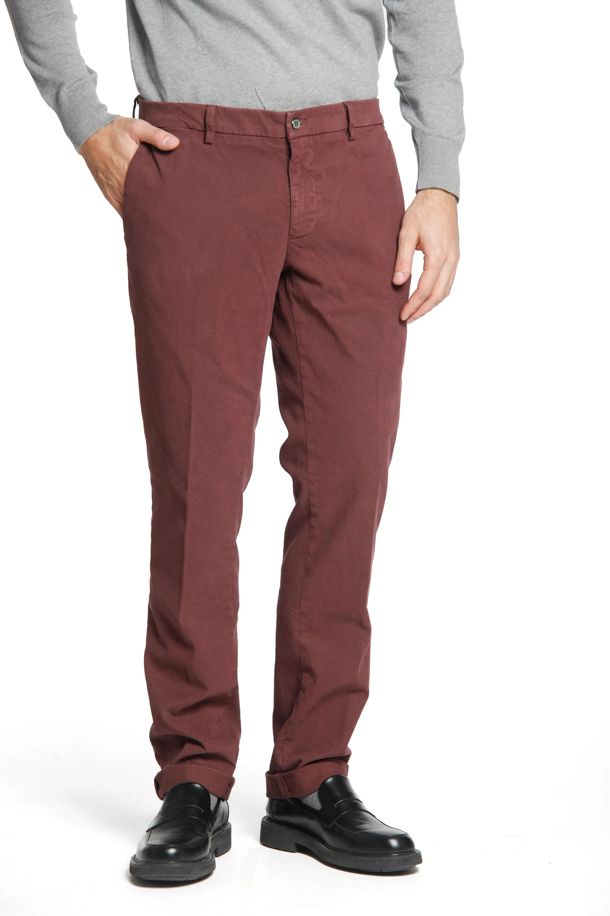 New York man cotton modal chino pants regular ① sold by Mason's
