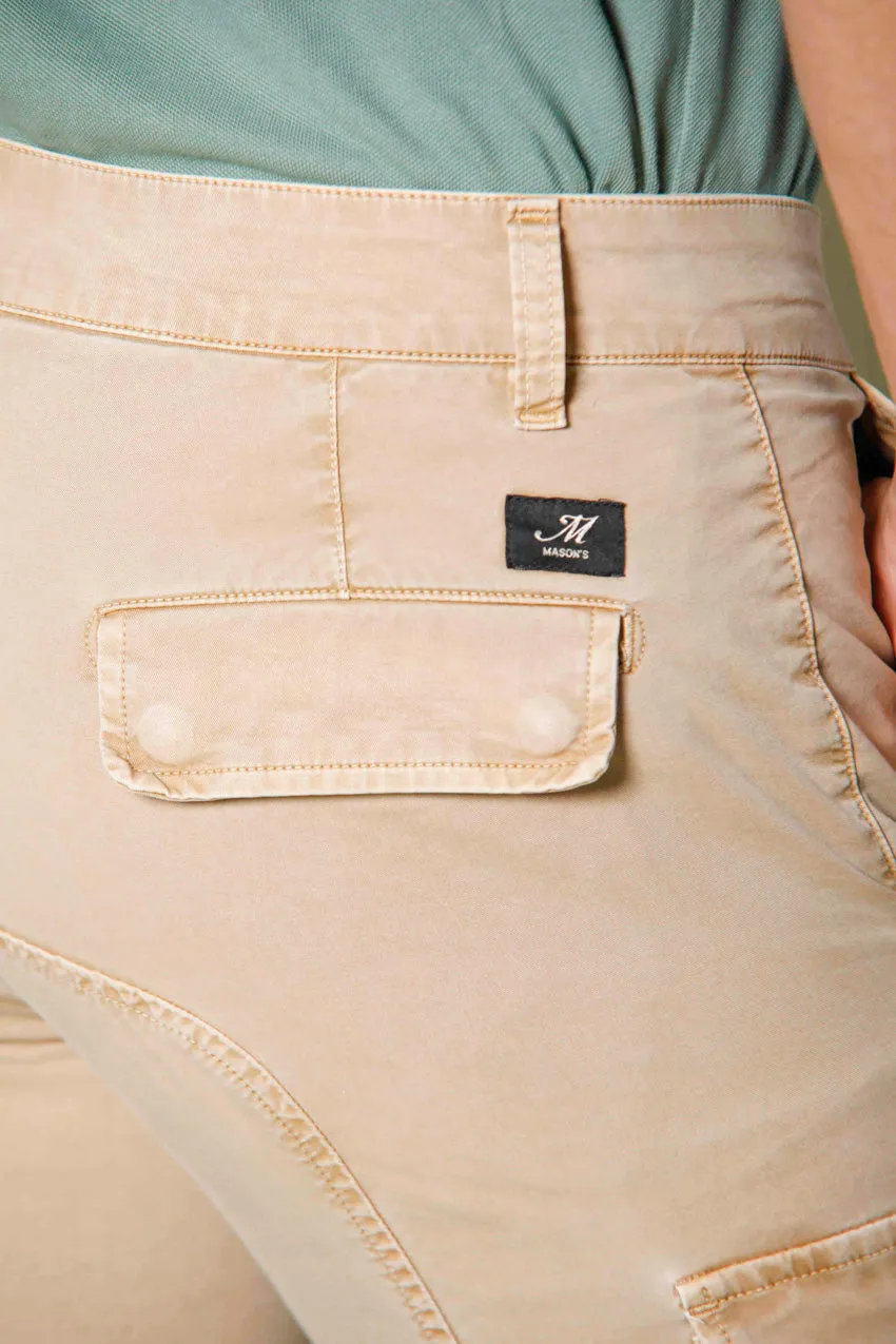 Chile men's cargo pants in stretch twill icon washing extra slim sold by Mason's product image thumbnail 2