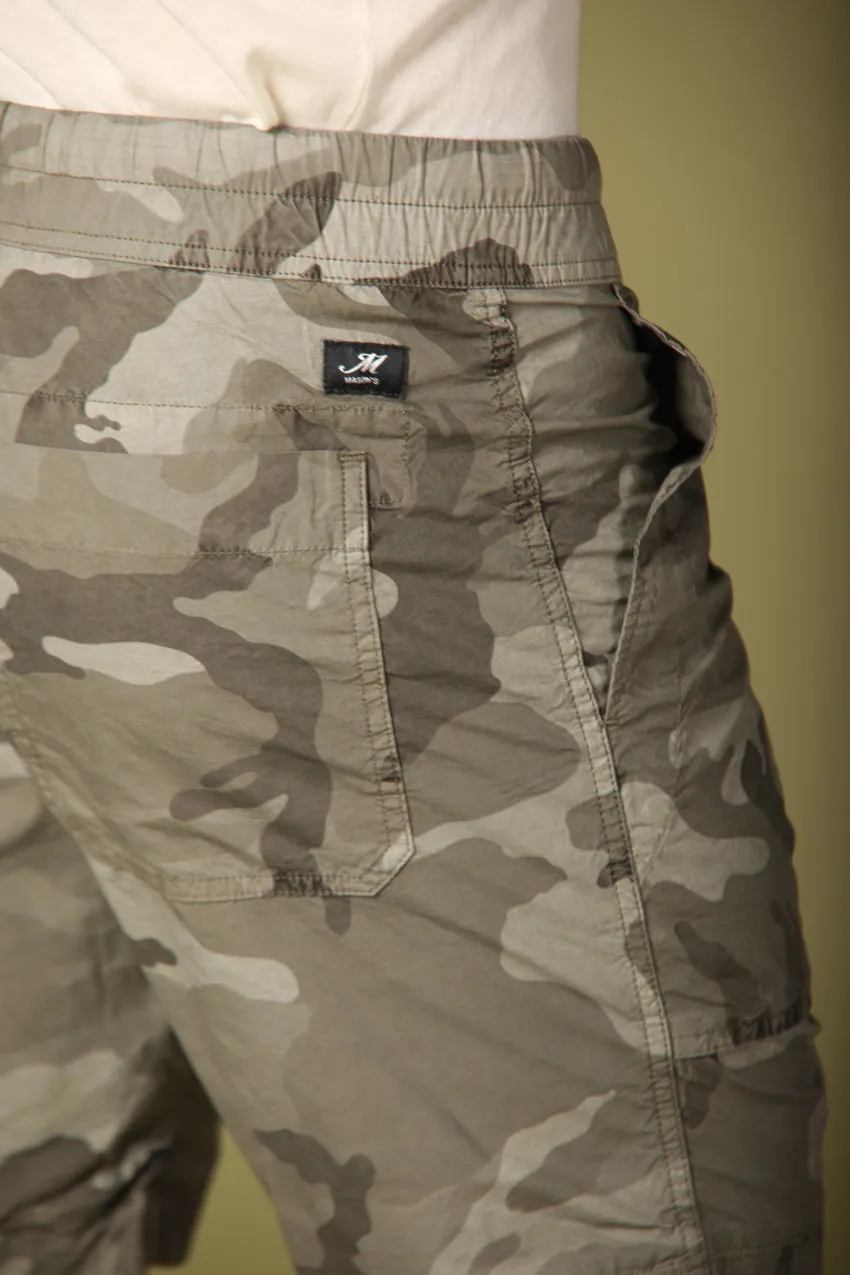 Taormina Summer men's chino bermuda parachute with white camouflage print regular sold by Mason's product image thumbnail 4