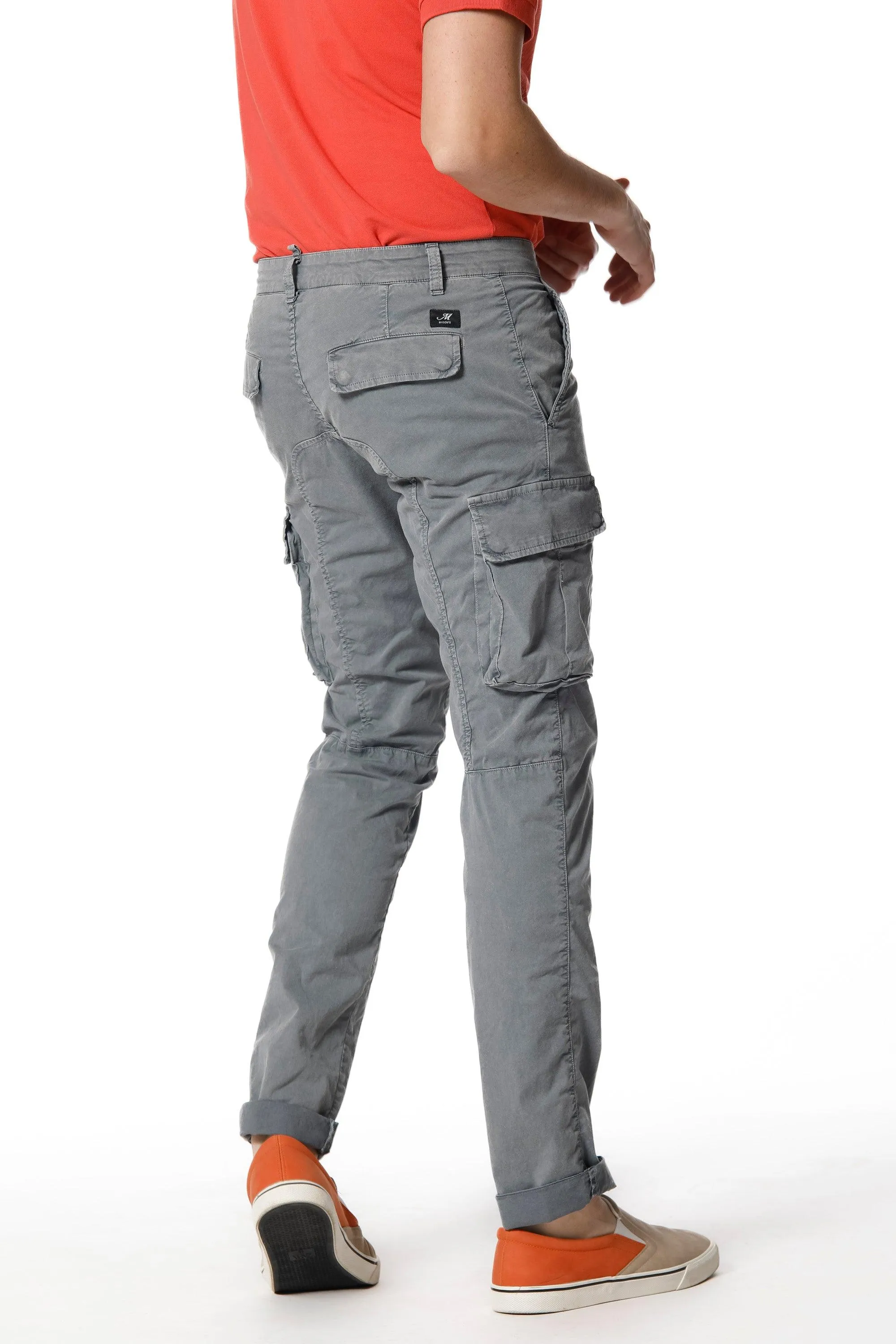 Chile man cargo pants in stretch cotton icon washing extra slim sold by Mason's product image thumbnail 5
