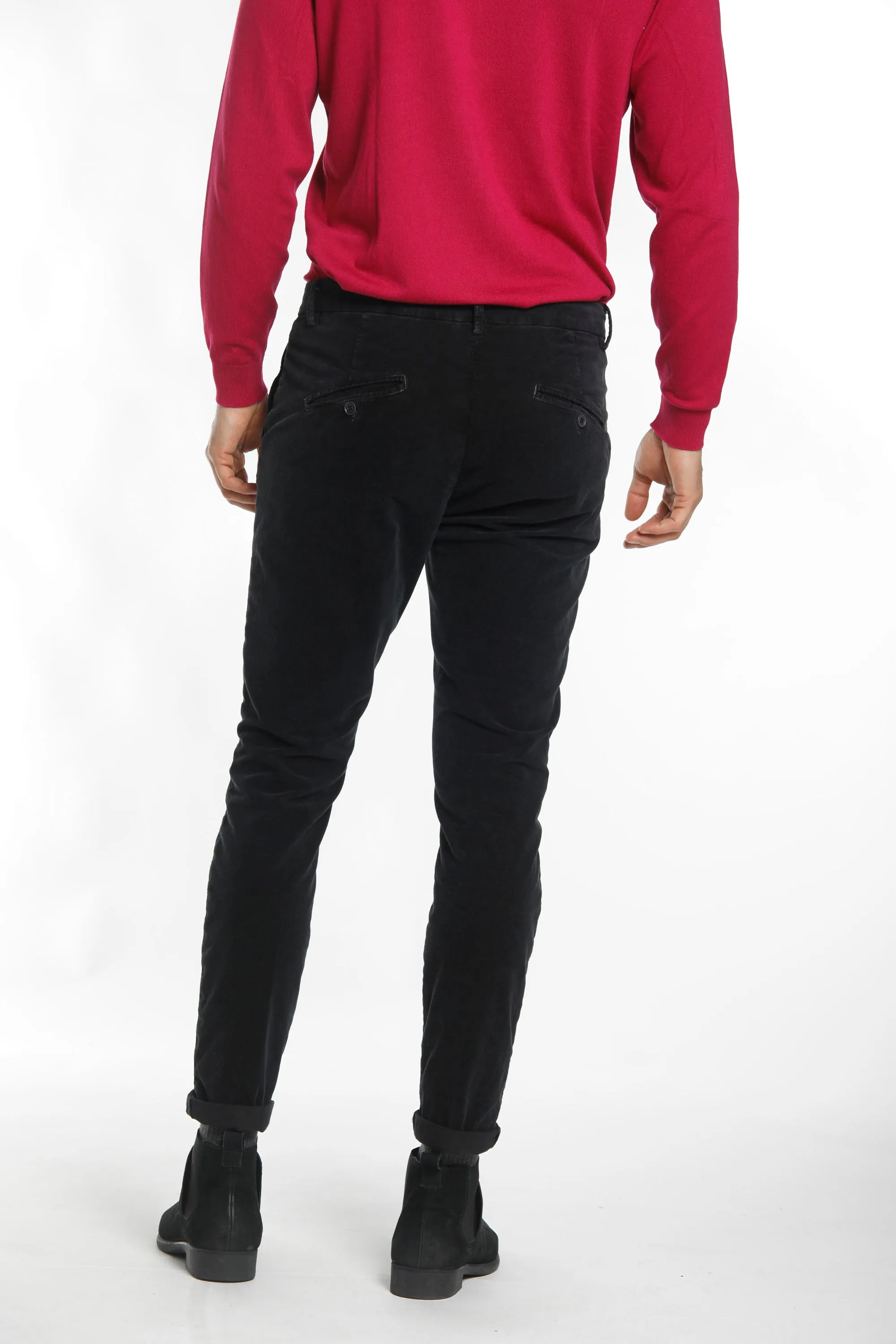 Osaka Style Essential man smooth velvet chino pant carrot fit sold by Mason's product image thumbnail 4