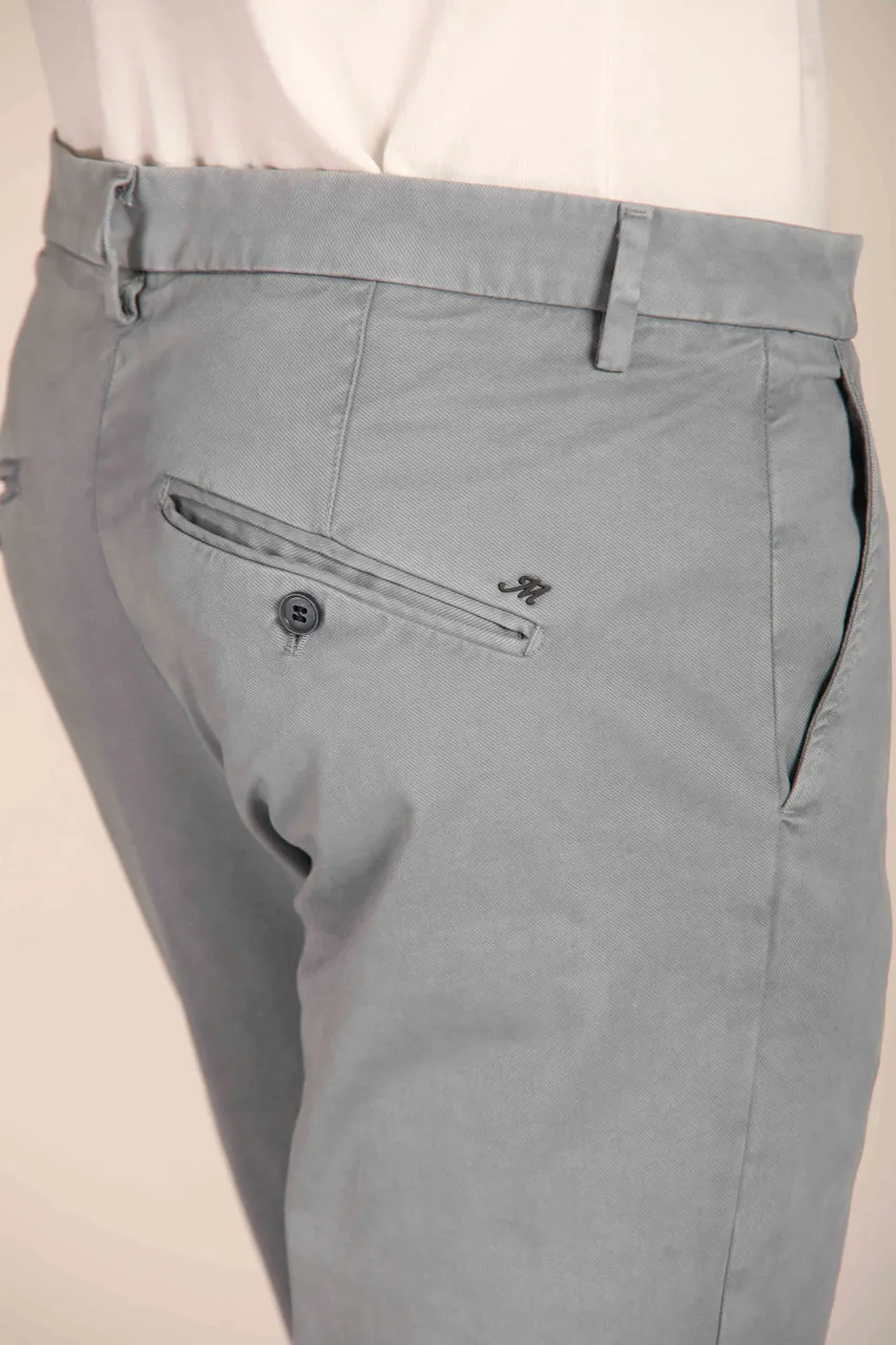 Osaka men's chino pants in cotton modal stretch carrot fit ① sold by Mason's product image thumbnail 3