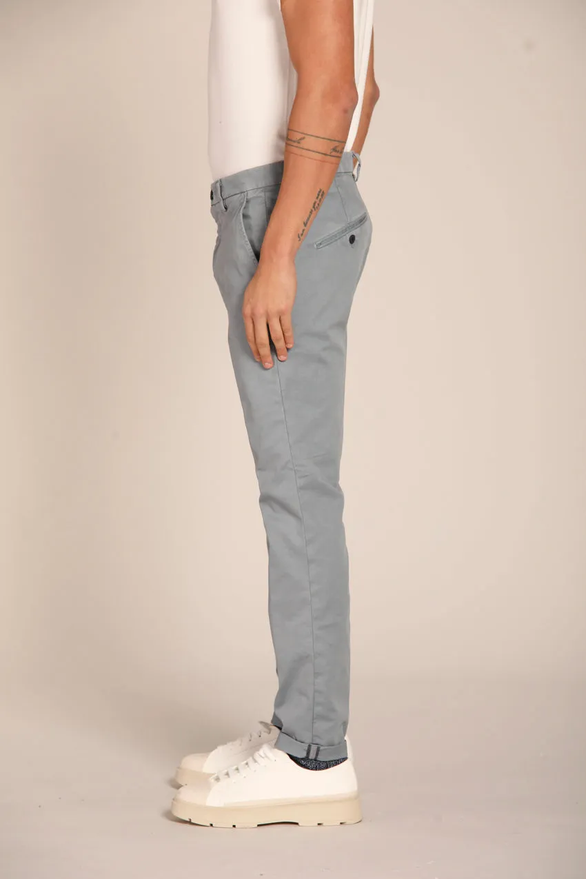 Osaka men's chino pants in cotton modal stretch carrot fit ① sold by Mason's product image thumbnail 4