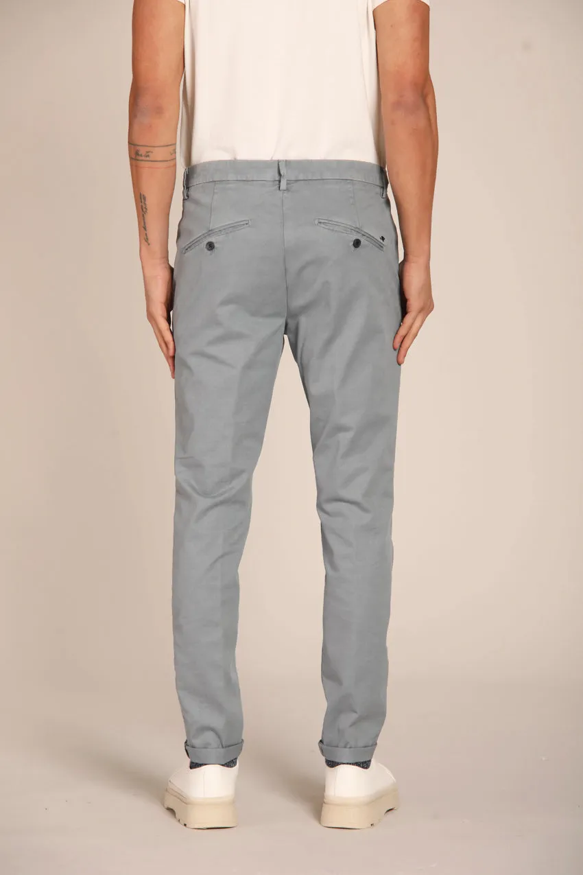 Osaka men's chino pants in cotton modal stretch carrot fit ① sold by Mason's product image thumbnail 5
