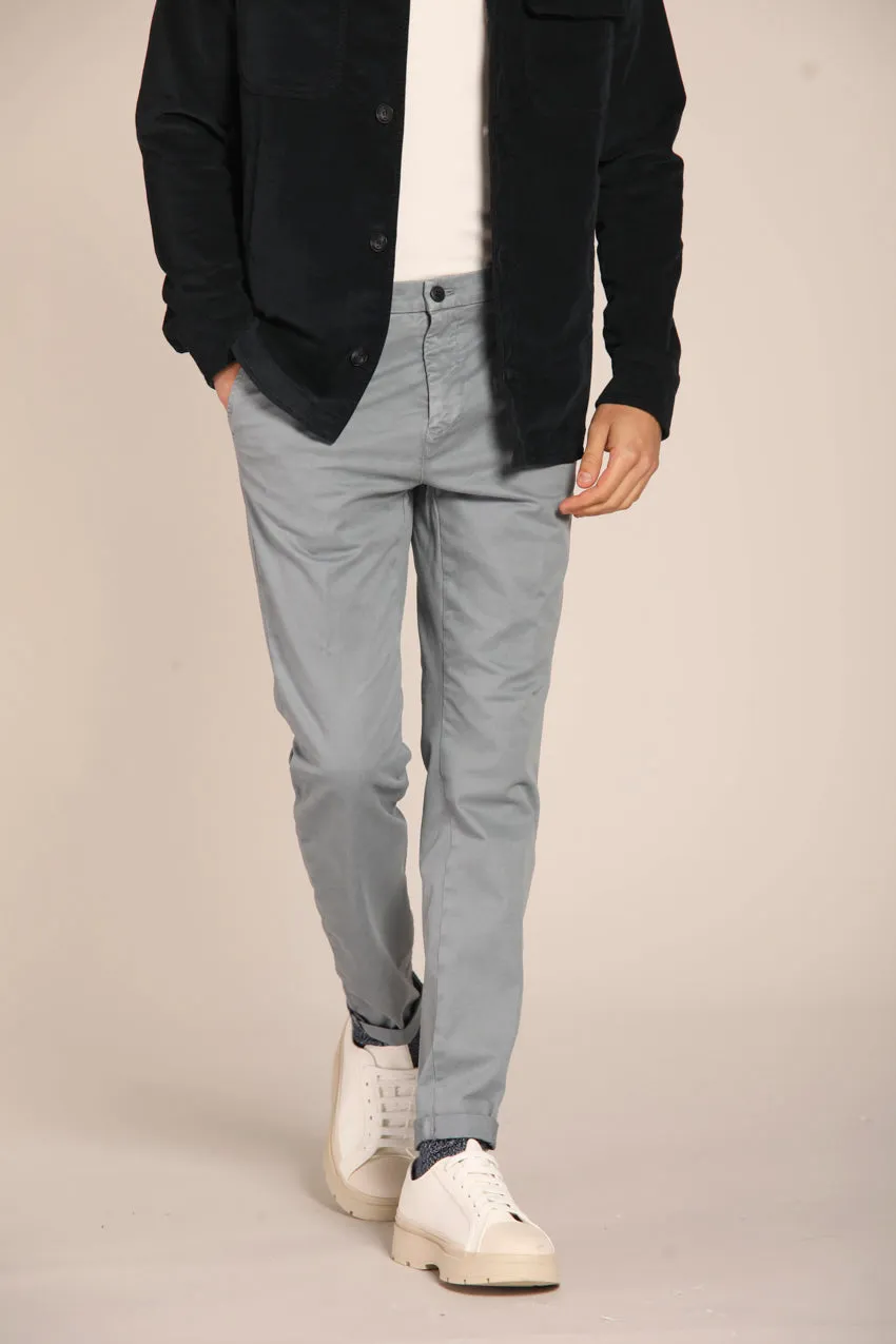 Osaka men's chino pants in cotton modal stretch carrot fit ① sold by Mason's product image thumbnail 2