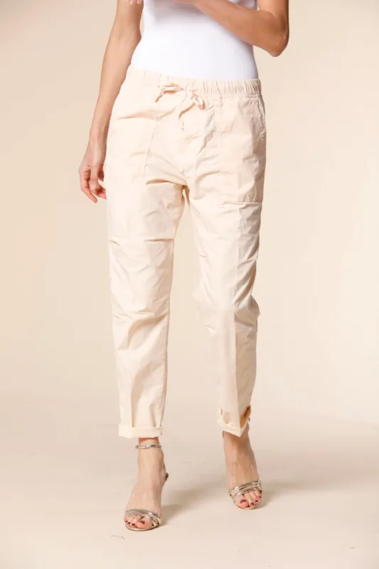 Fatique Jogger women's cargo jogger pants in parachute fabric relaxed sold by Mason's