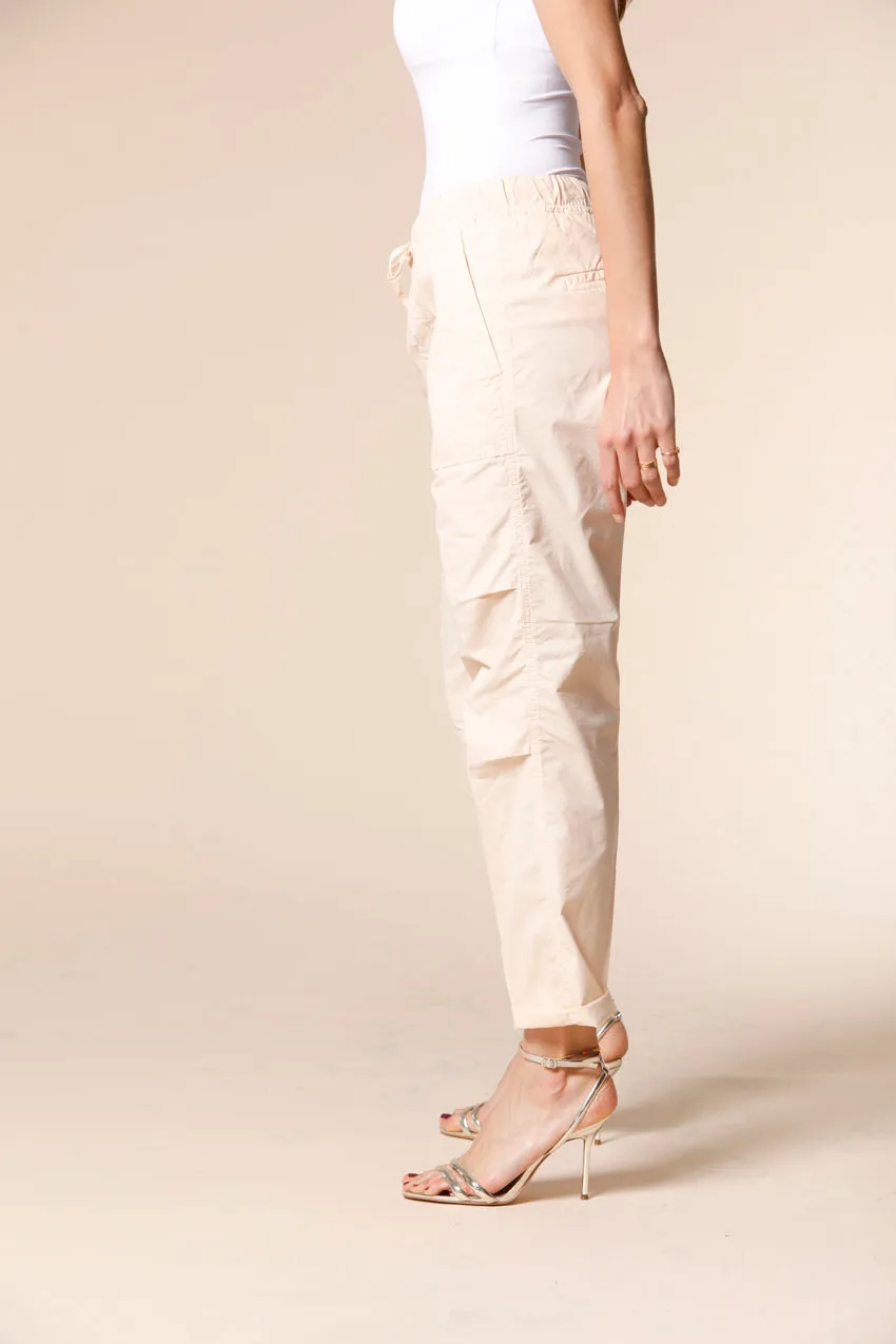 Fatique Jogger women's cargo jogger pants in parachute fabric relaxed sold by Mason's product image thumbnail 4