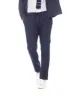 Milano Jogger Travel men's chino jogger in tecno travel stretch satin extra slim sold by Mason's