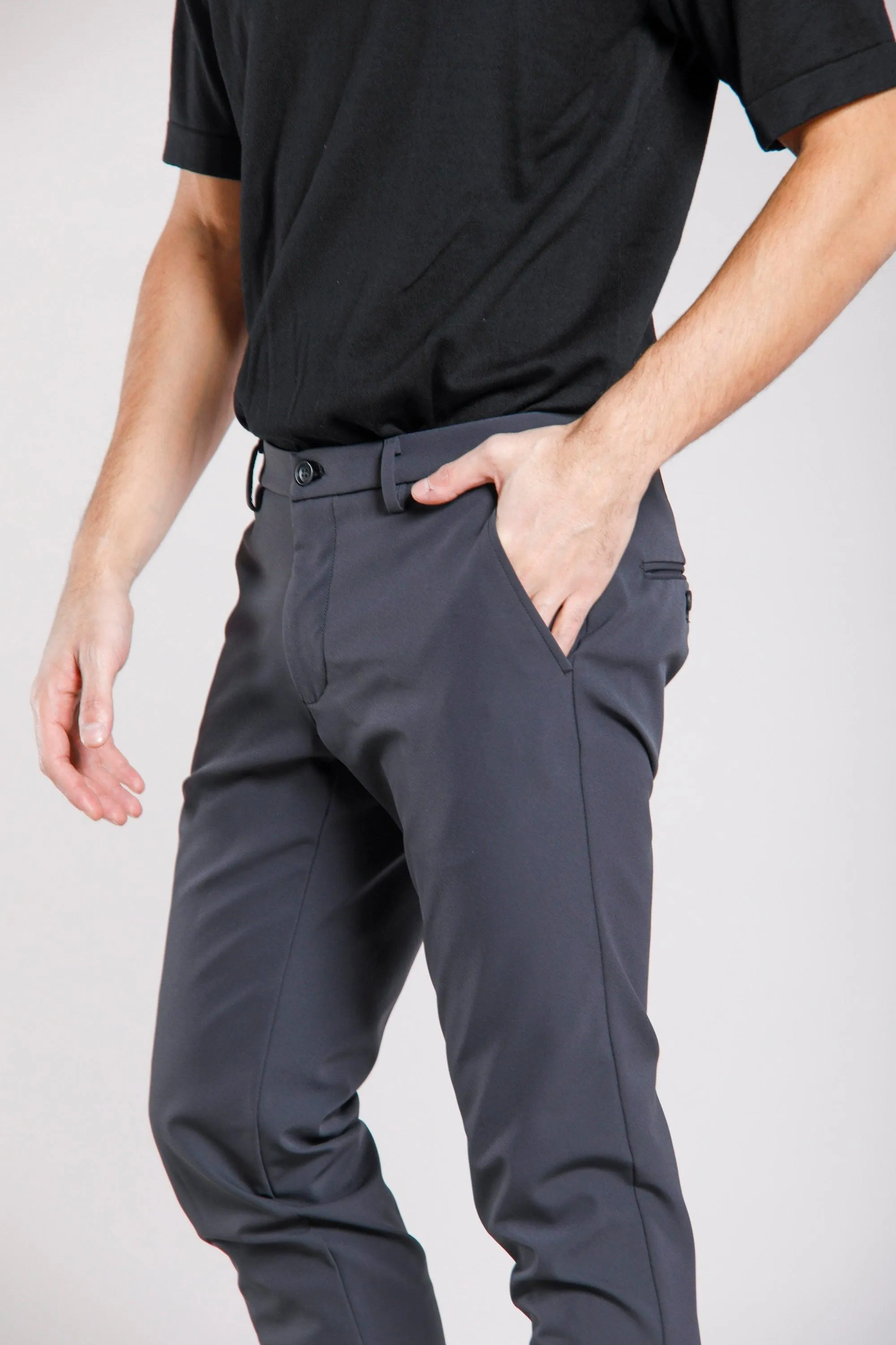 Milano Jog man dynamic jersey chino pants extra slim sold by Mason's product image thumbnail 3