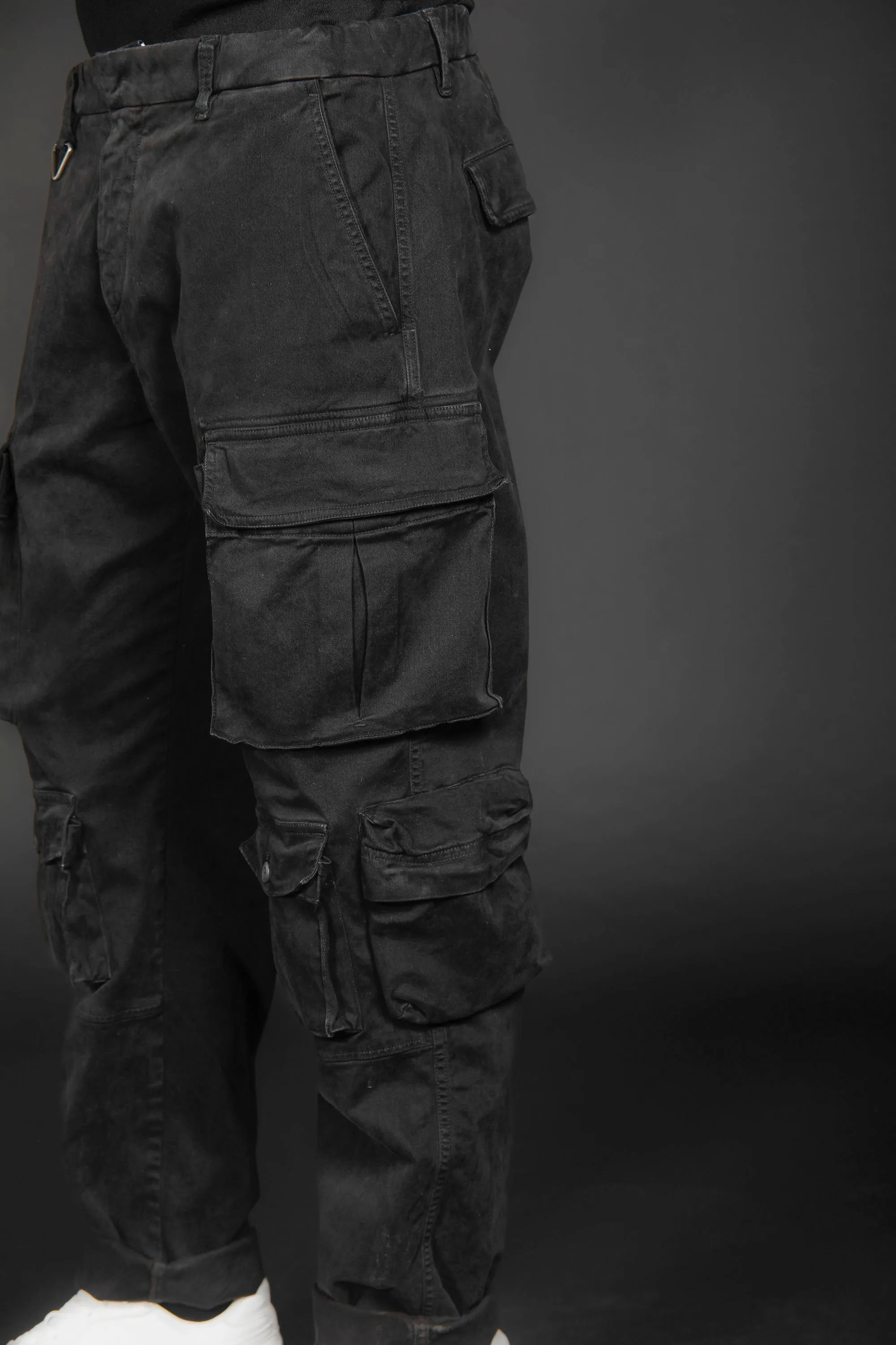 New Hunter Multipocket man cargo pant in gabardine limited edition ① sold by Mason's product image thumbnail 4