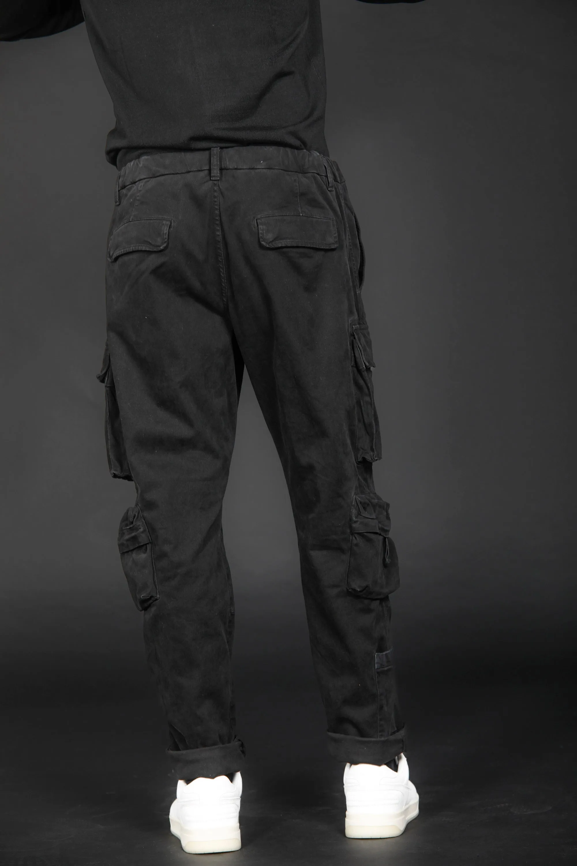 New Hunter Multipocket man cargo pant in gabardine limited edition ① sold by Mason's product image thumbnail 5