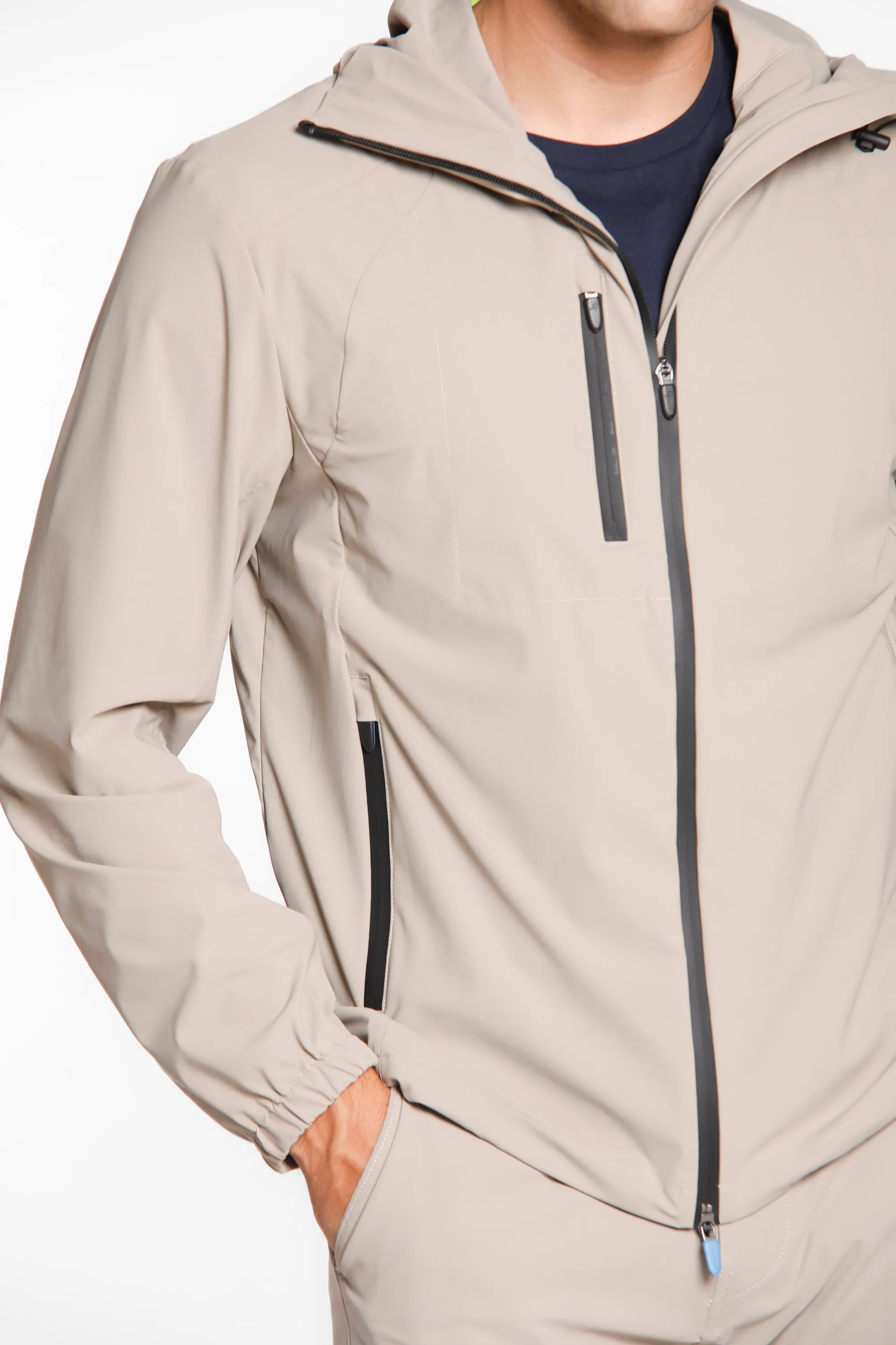 King Dynamic man jacket in super technical jersey with hood sold by Mason's product image thumbnail 3