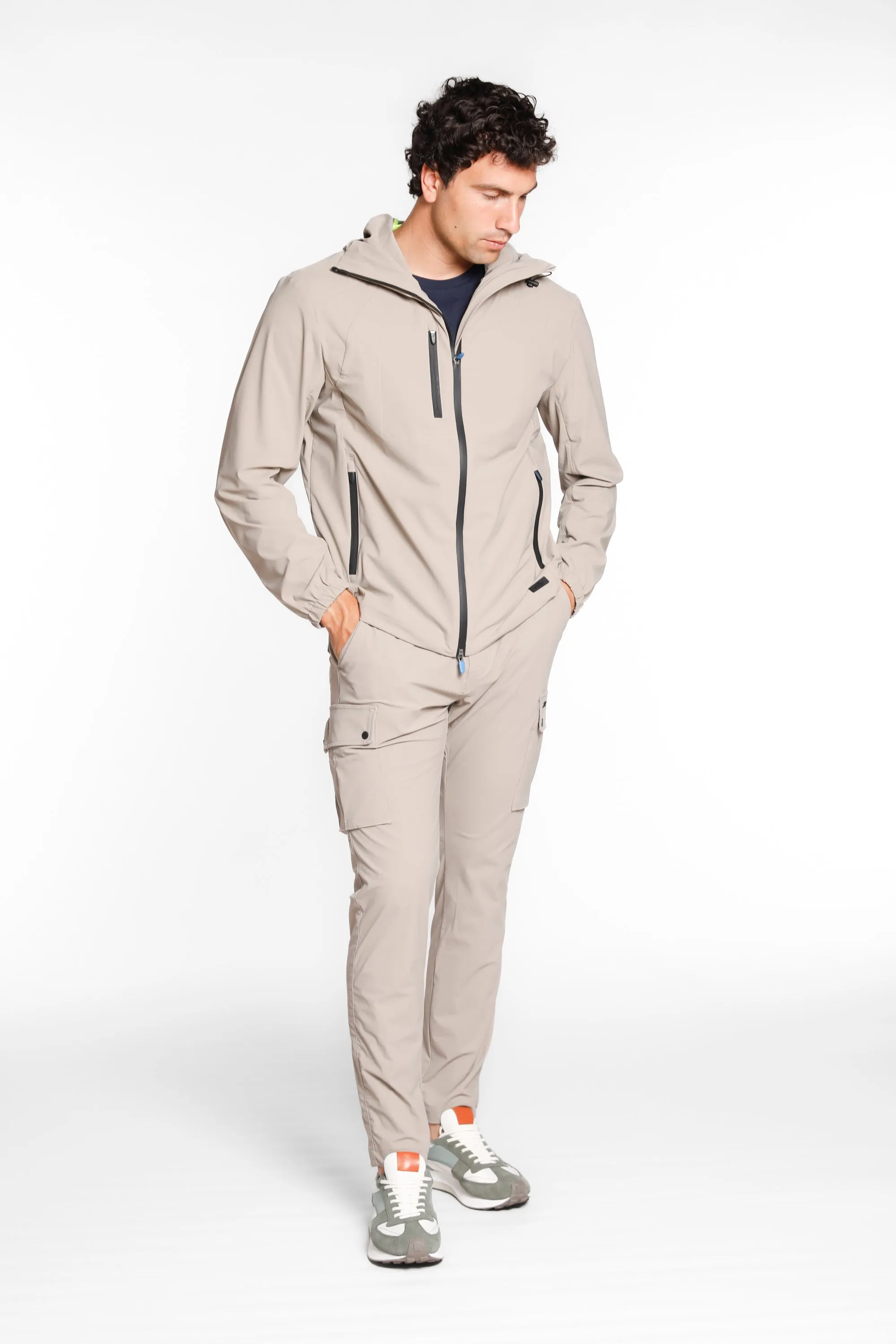 King Dynamic man jacket in super technical jersey with hood sold by Mason's product image thumbnail 2