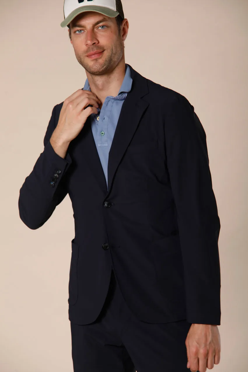 Da Vinci Tech Dynamic men's blazer in super technical jersey regular sold by Mason's