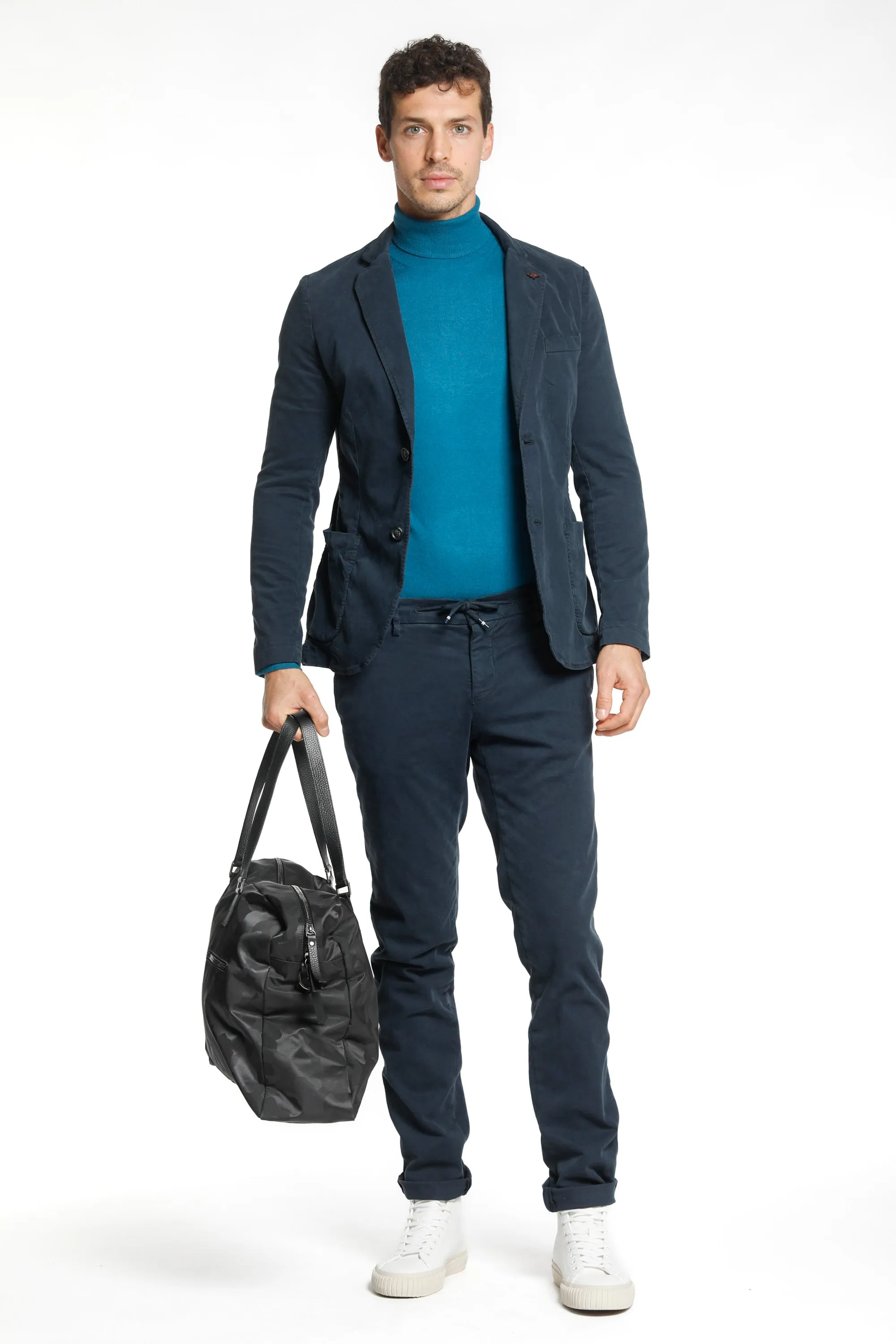 Da Vinci man cotton modal stretch blazer sold by Mason's product image thumbnail 2