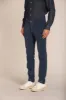 Torino men's chino pants in velvet 1500 striped slim fit ① sold by Mason's